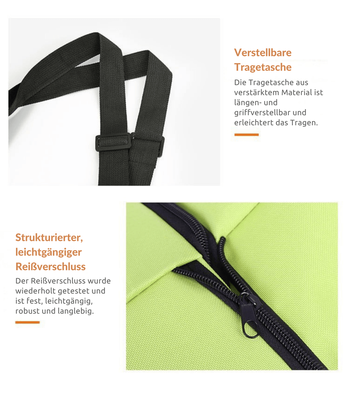 FlexTasche – Faltbare Einkaufstasche mit Rollen - Sopheria