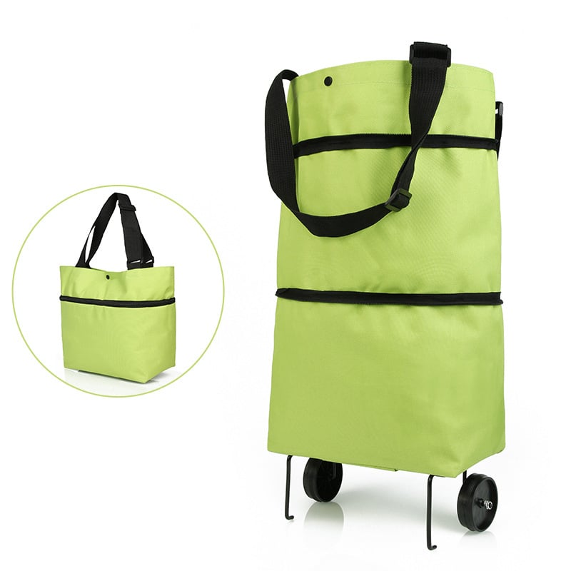 FlexTasche – Faltbare Einkaufstasche mit Rollen - Sopheria