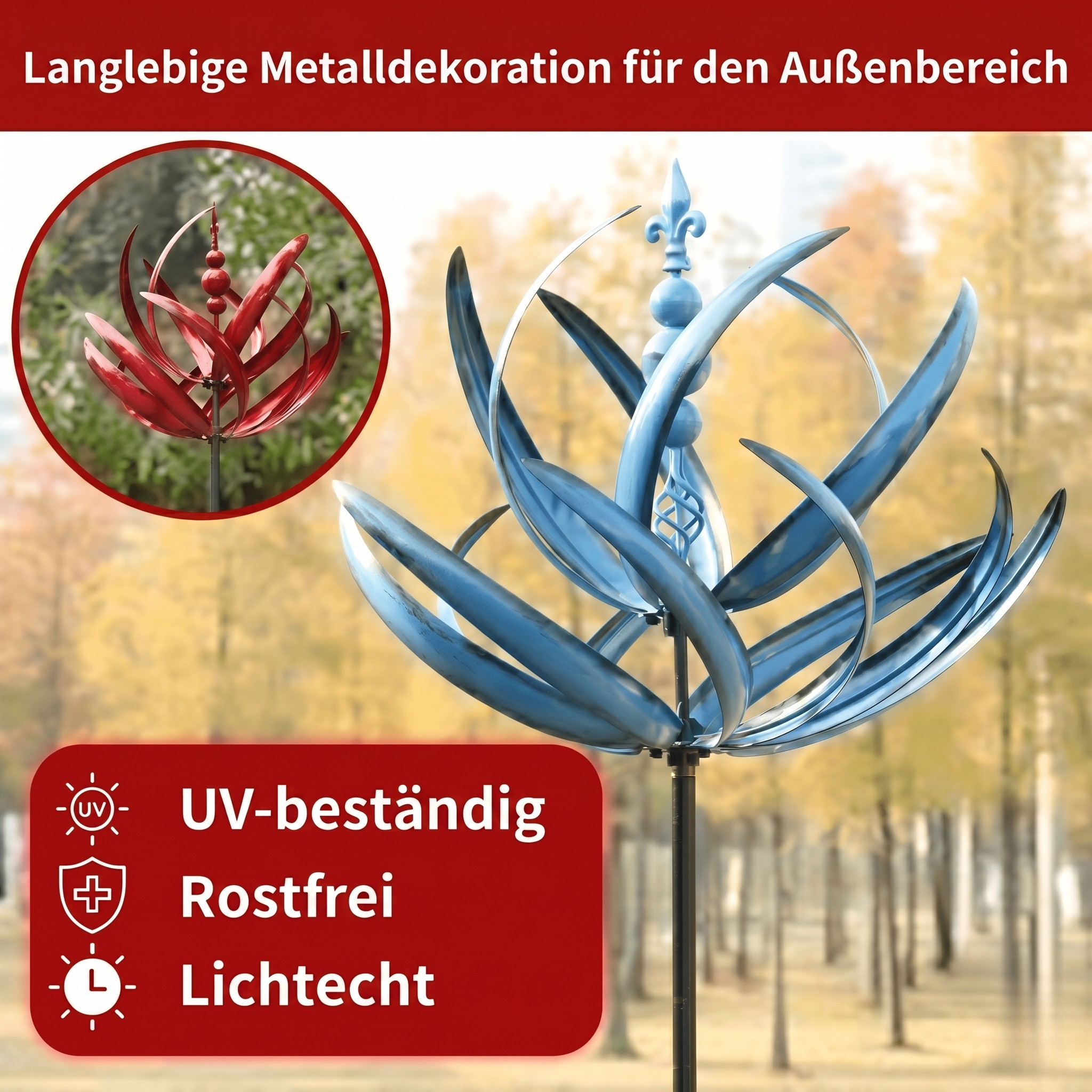 50% Rabatt | Florenza / Elegante Wetterfahne für Gärten [Letzter Tag Rabatt]