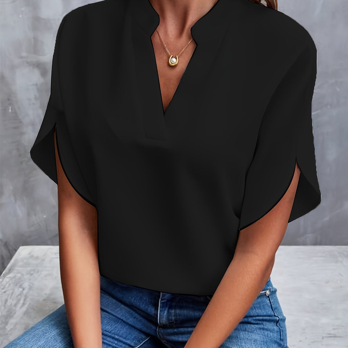 frida™ | Bluse mit ausgestellten Ärmeln - Sopheria
