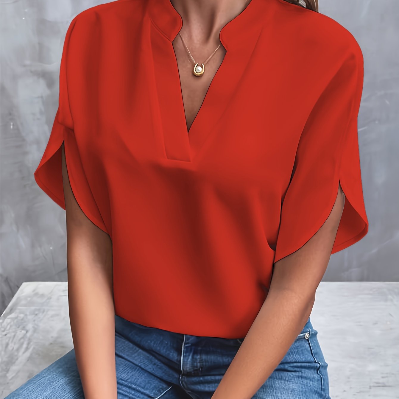 frida™ | Bluse mit ausgestellten Ärmeln - Sopheria