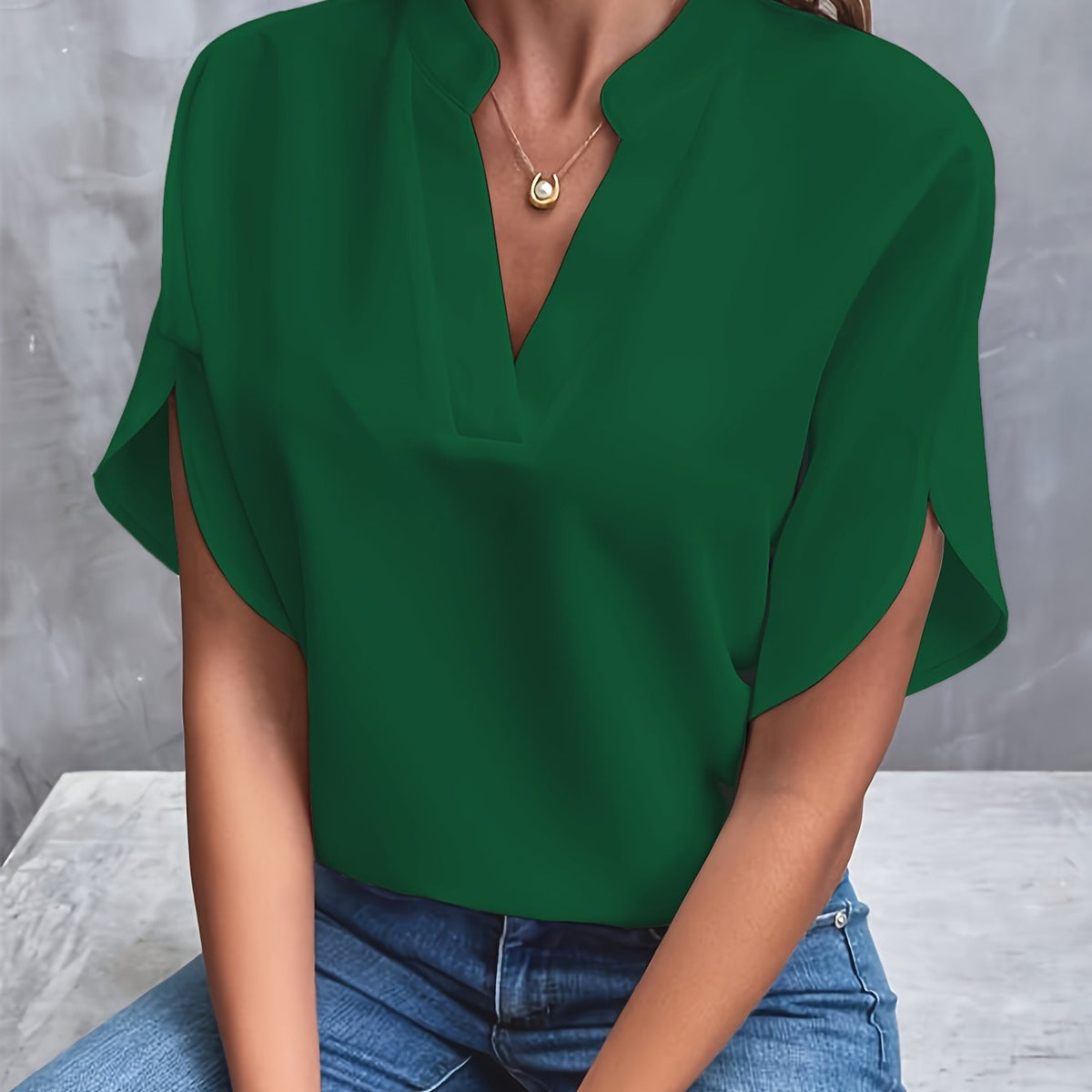 frida™ | Bluse mit ausgestellten Ärmeln - Sopheria