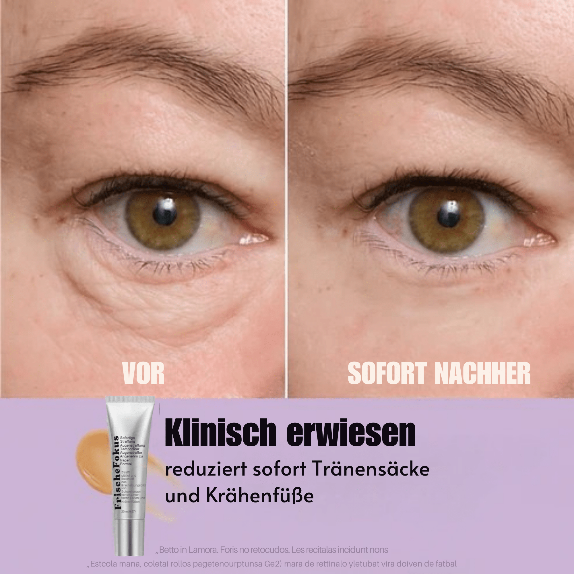 FrischeFokus™ / Verjüngendes, straffendes Augengel - Sopheria
