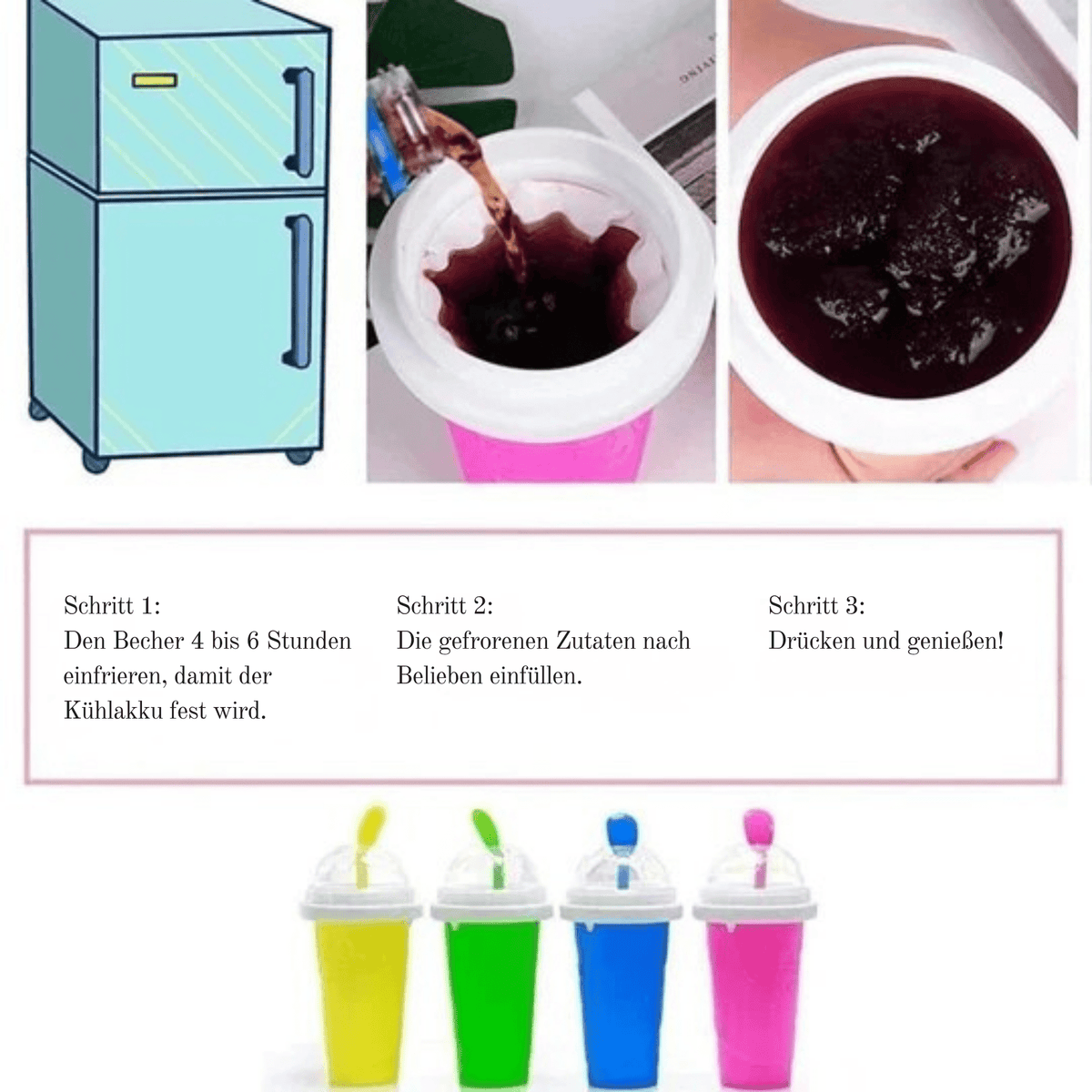 FrostBecher – Slush Becher - Sopheria