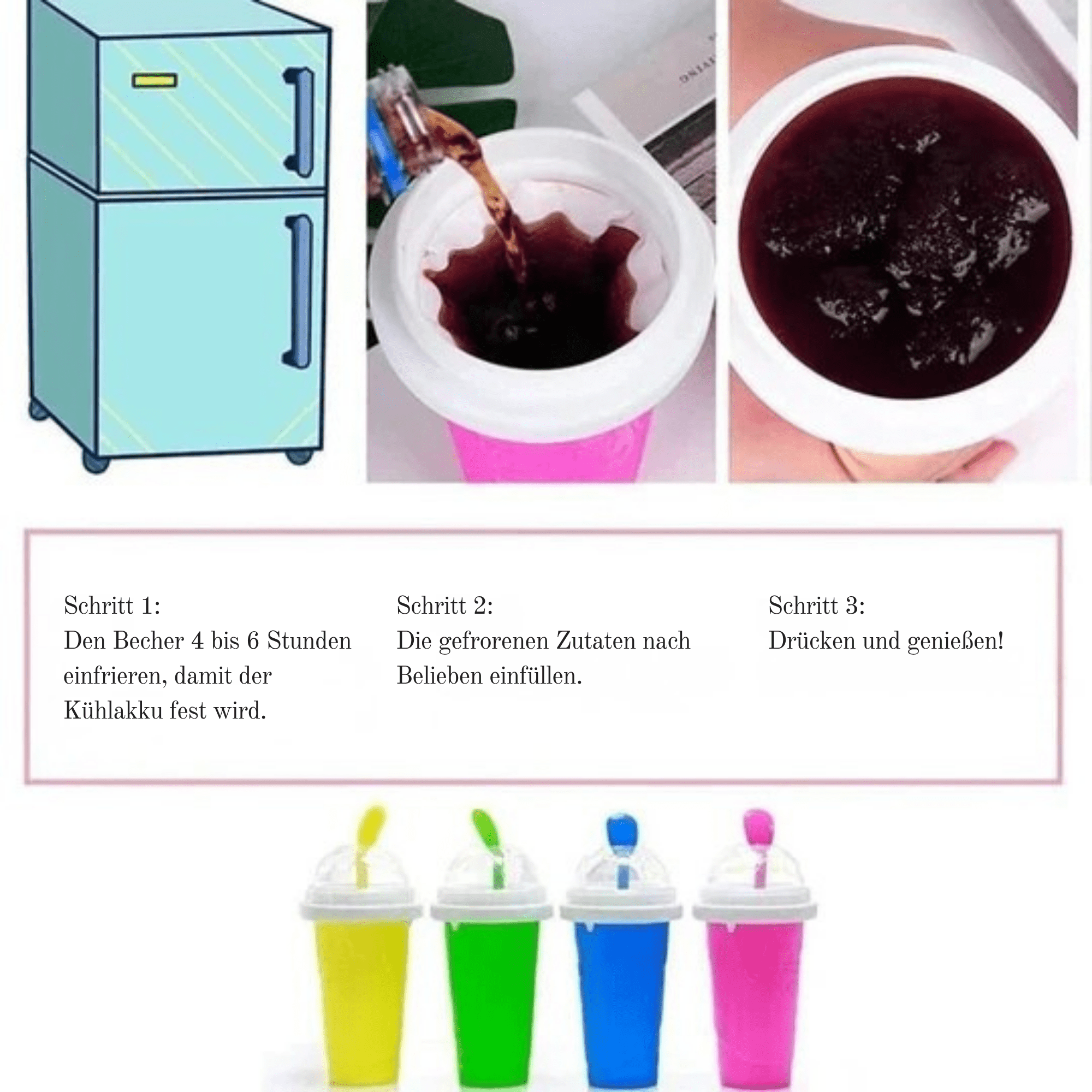 FrostBecher – Slush Becher - Sopheria