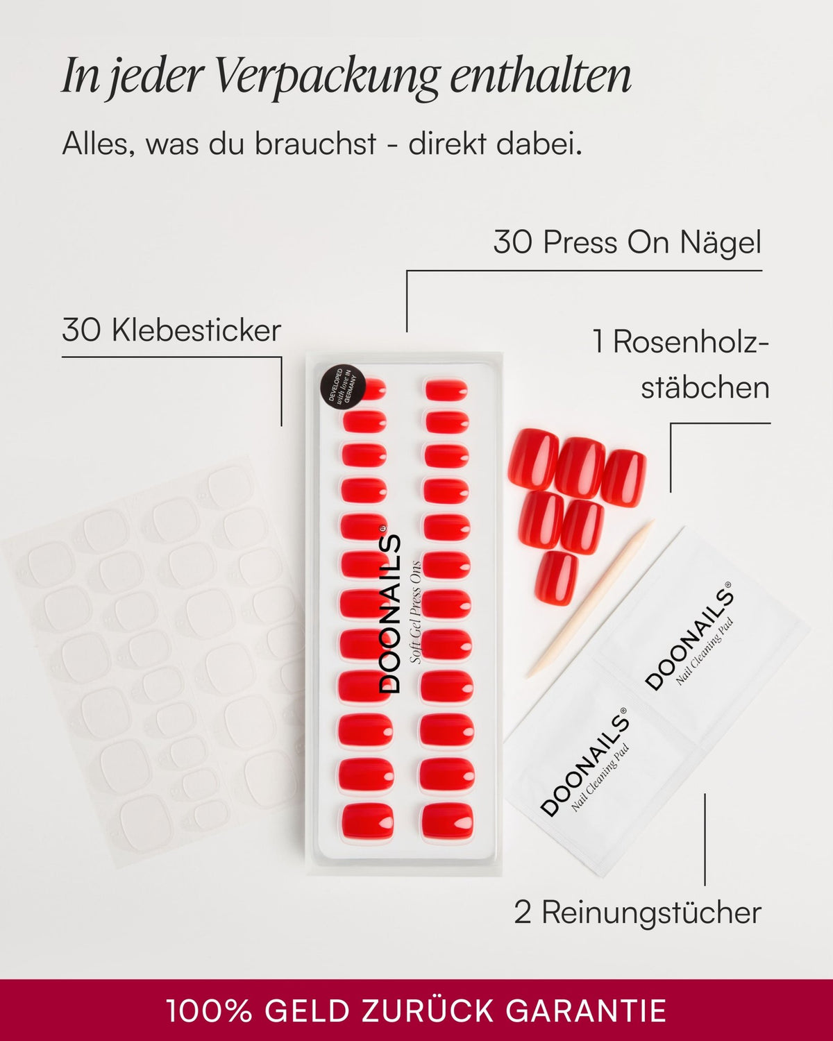 Frühlings Starter Set - Soft Gel Press Ons - Sopheria