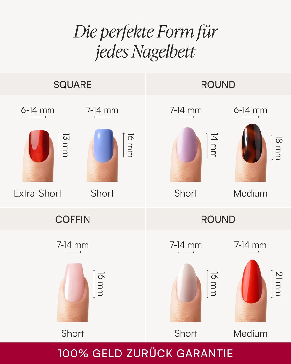 Frühlings Starter Set - Soft Gel Press Ons - Sopheria