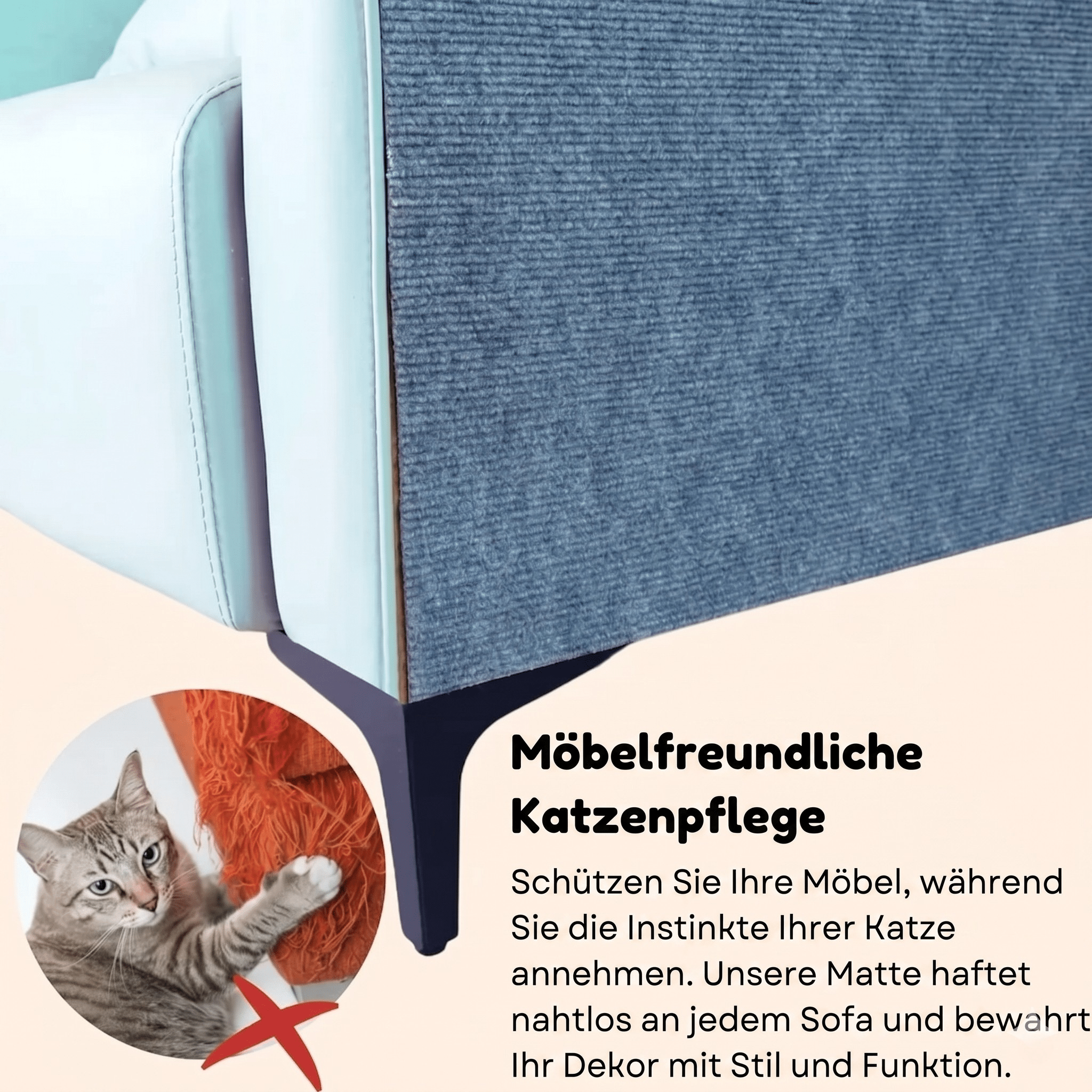 Furniguard / Katzen Kratzmatte zum Schutz deiner Möbel - Sopheria