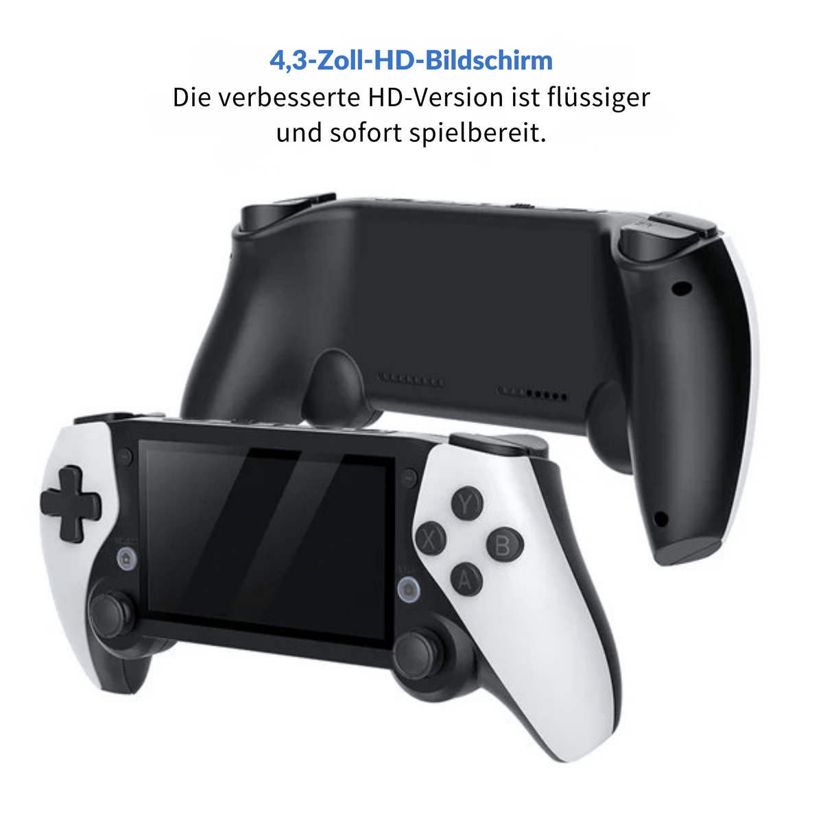 GameGlück™ / Handheld-Retrokonsole mit HDMI für sofortigen Spielspaß am TV - Sopheria