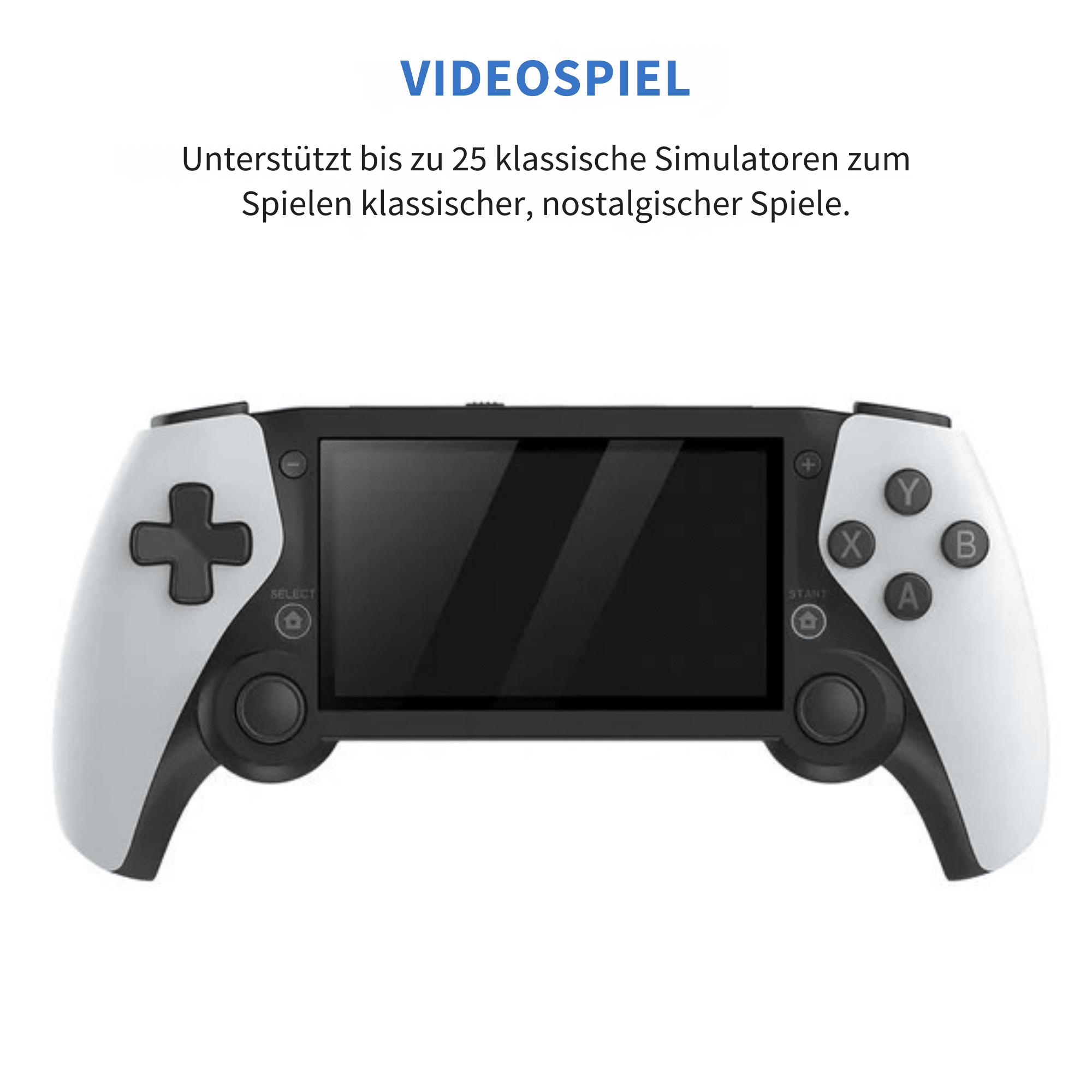 GameGlück™ / Handheld-Retrokonsole mit HDMI für sofortigen Spielspaß am TV - Sopheria