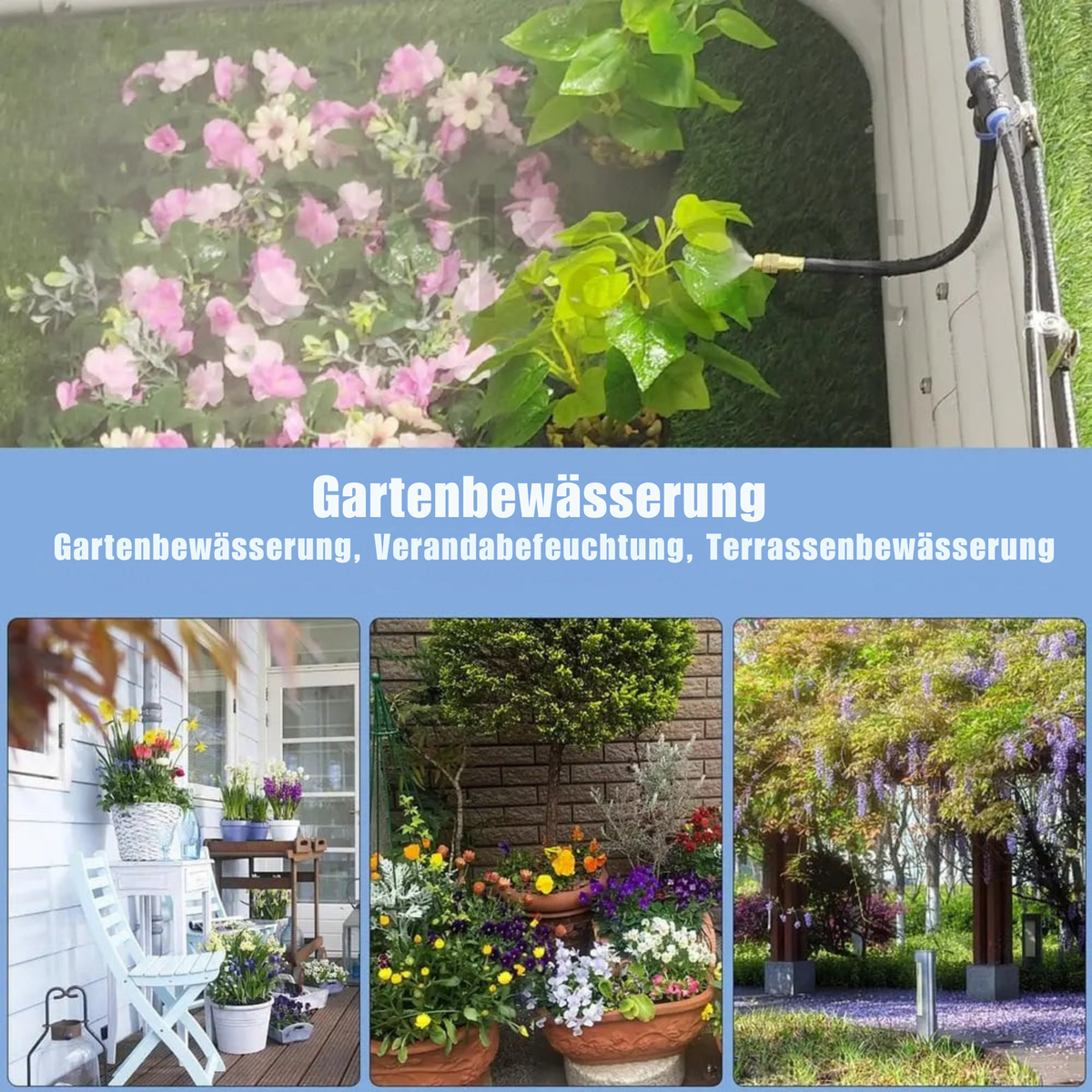 GartenGieß™ / Automatisches Bewässerungssystem für Garten & Balkon - Sopheria
