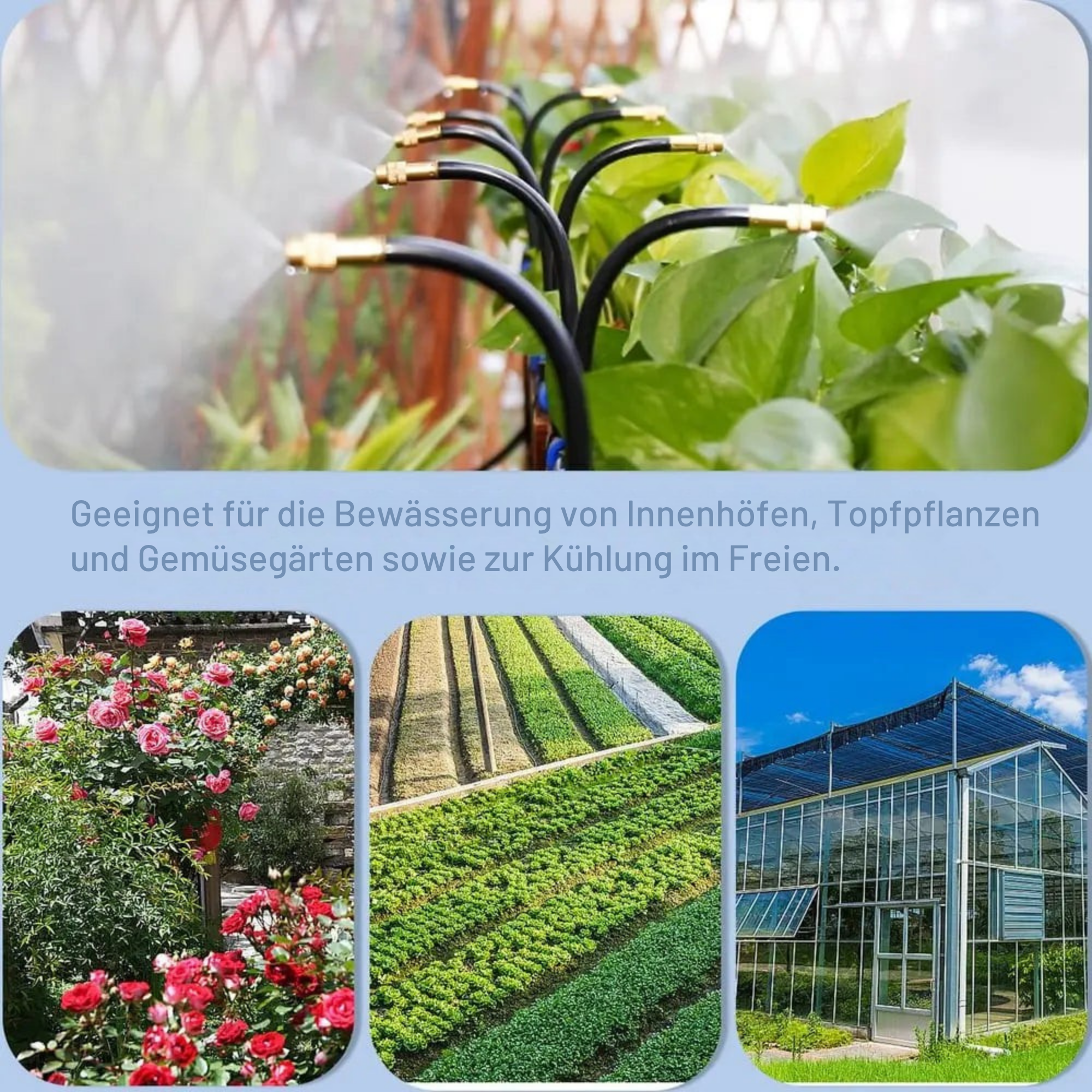 GartenGieß™ / Automatisches Bewässerungssystem für Garten & Balkon - Sopheria
