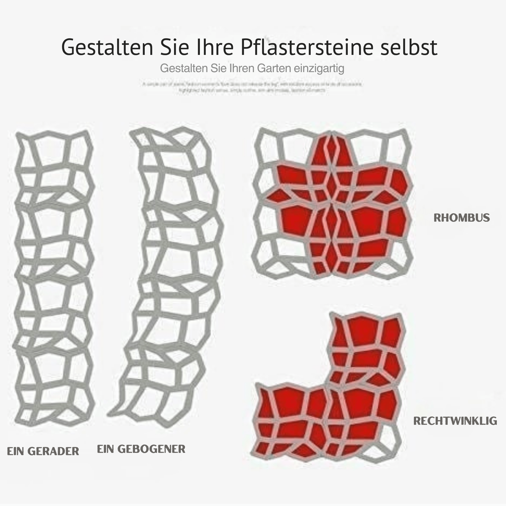 GartenGuss™ / DIY-Terrassenpflasterform - Sopheria