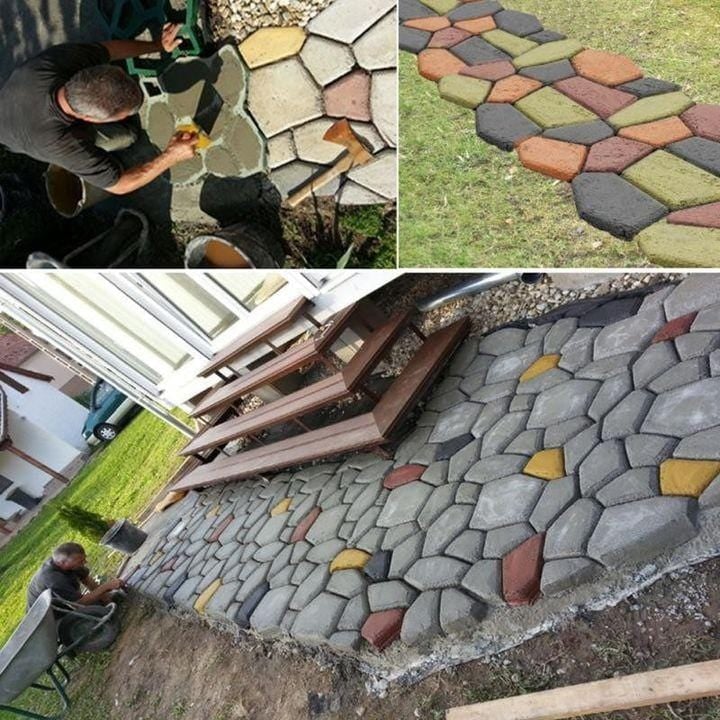GartenGuss™ / DIY-Terrassenpflasterform - Sopheria