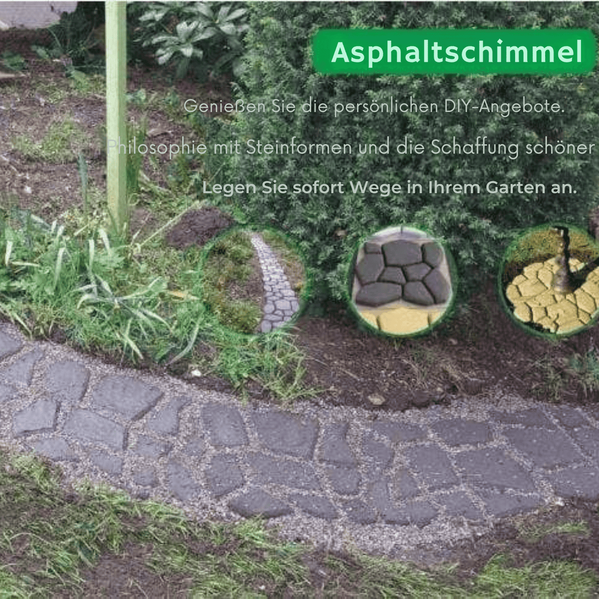 GartenGuss™ / DIY-Terrassenpflasterform - Sopheria