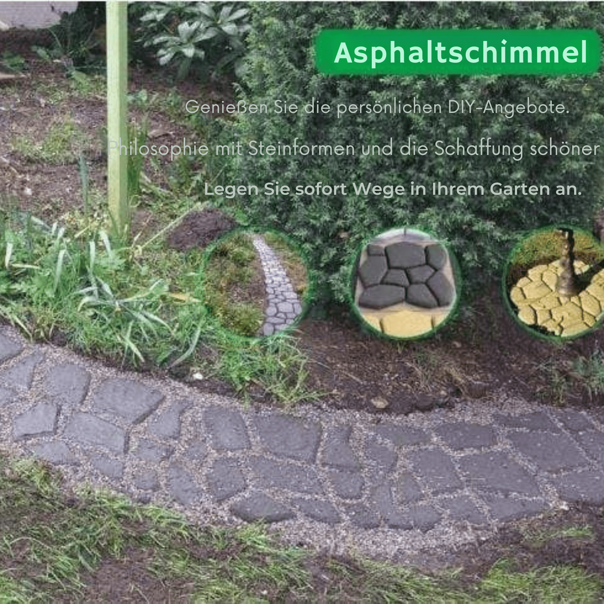 GartenGuss™ / DIY-Terrassenpflasterform - Sopheria