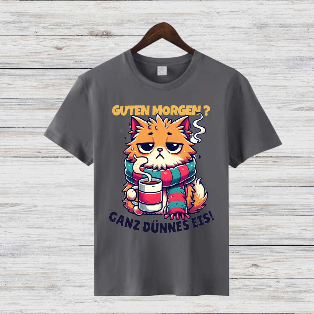 Gemütliche Katze | Lustiges Wintershirt | Humorvolles Statement Shirt | Perfekt für kalte Tage - Sopheria
