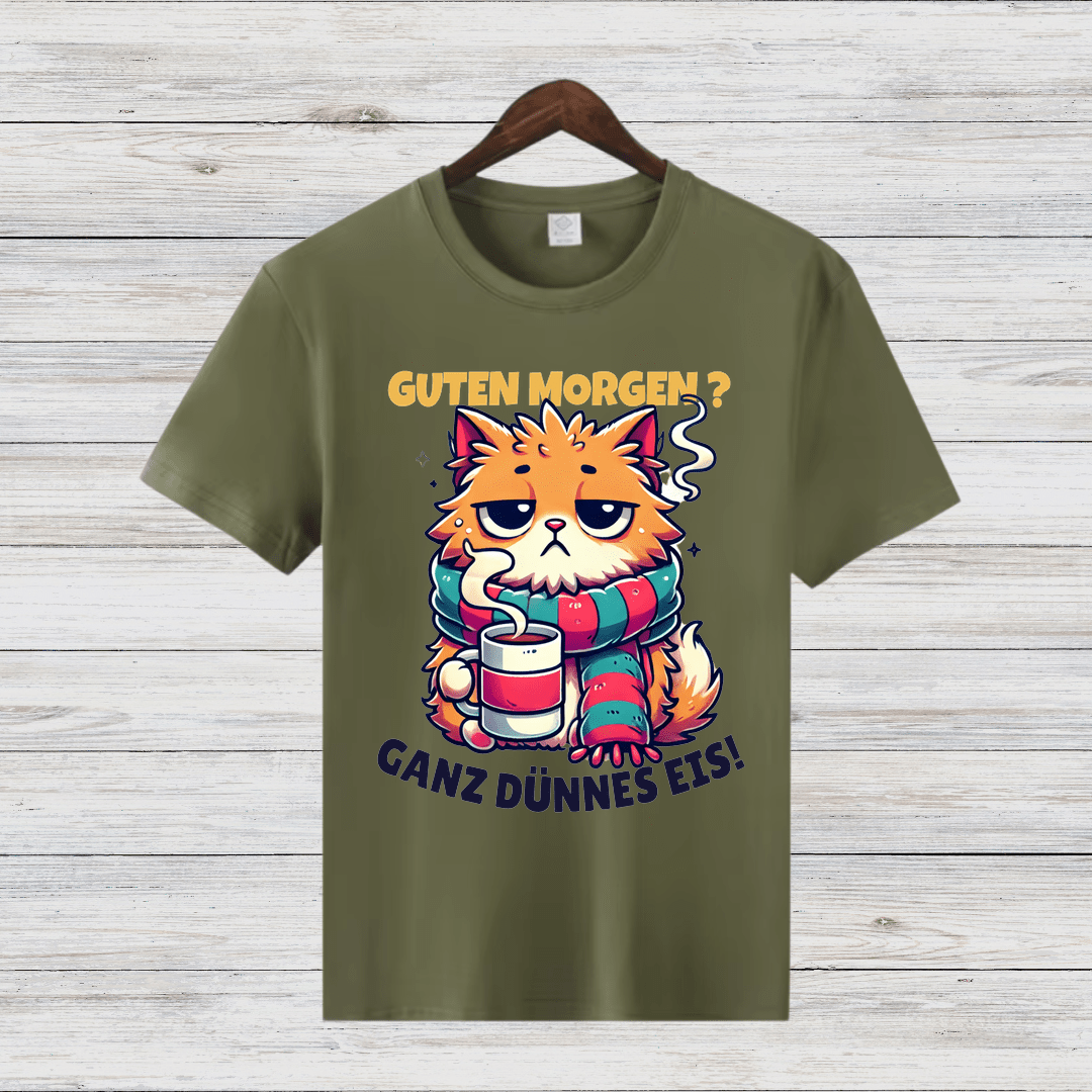 Gemütliche Katze | Lustiges Wintershirt | Humorvolles Statement Shirt | Perfekt für kalte Tage - Sopheria
