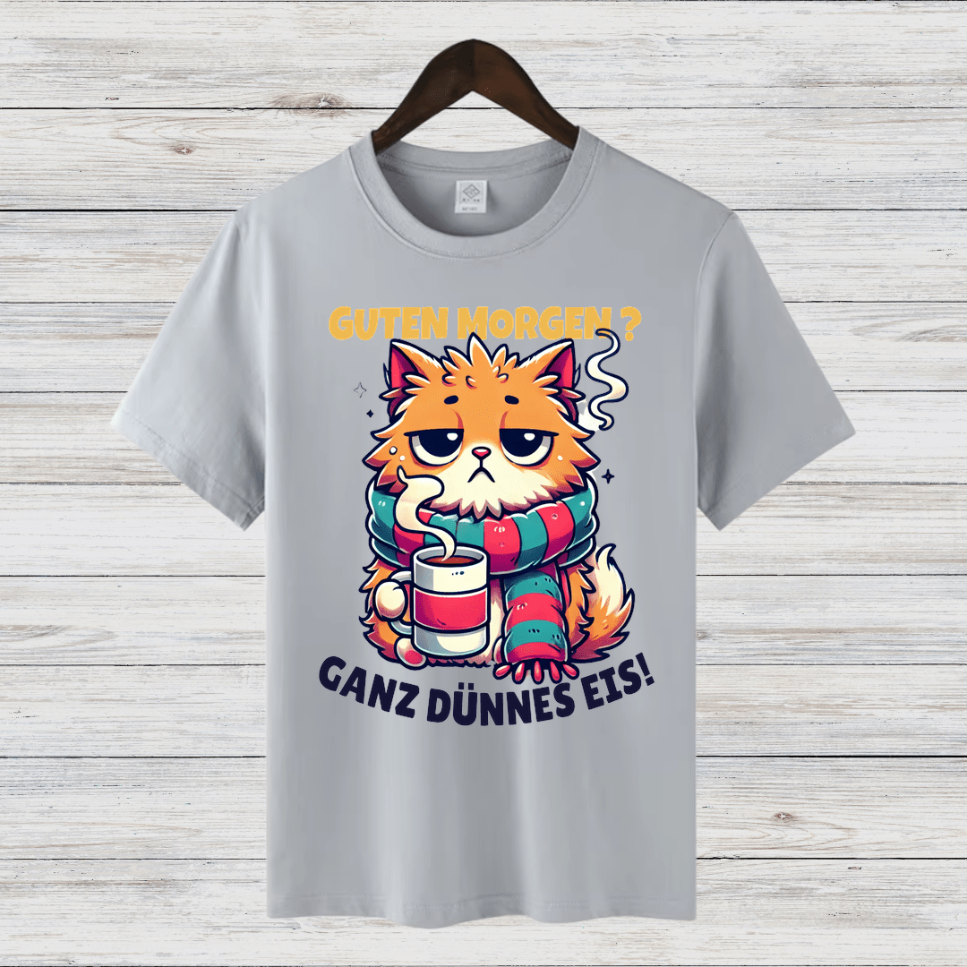 Gemütliche Katze | Lustiges Wintershirt | Humorvolles Statement Shirt | Perfekt für kalte Tage - Sopheria