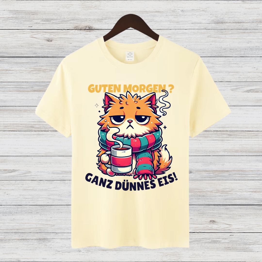 Gemütliche Katze | Lustiges Wintershirt | Humorvolles Statement Shirt | Perfekt für kalte Tage - Sopheria