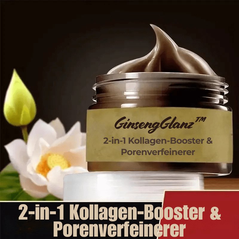 GinsengGlanz / 2 in 1 Kollagen-Booster & Porenverfeinerer - Sopheria