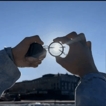 SonnenSteuer™ / Manuell tönbare Sonnenbrille für perfekte Sicht bei jedem Licht