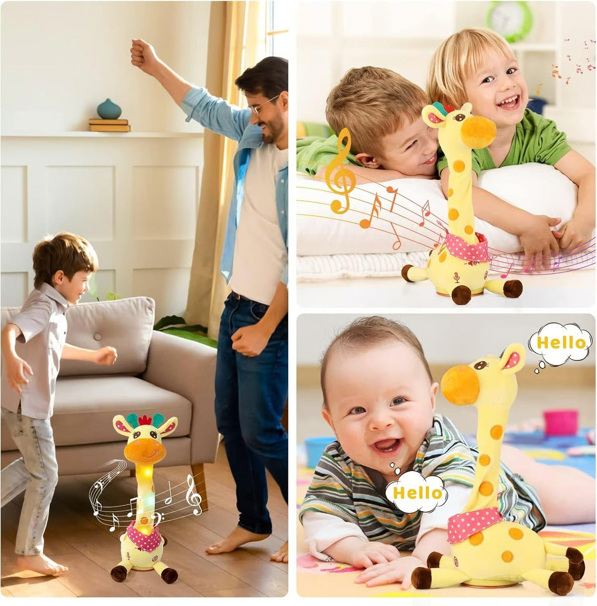 GiraffenGroove™ / Singendes und tanzendes Giraffenspielzeug - Sopheria