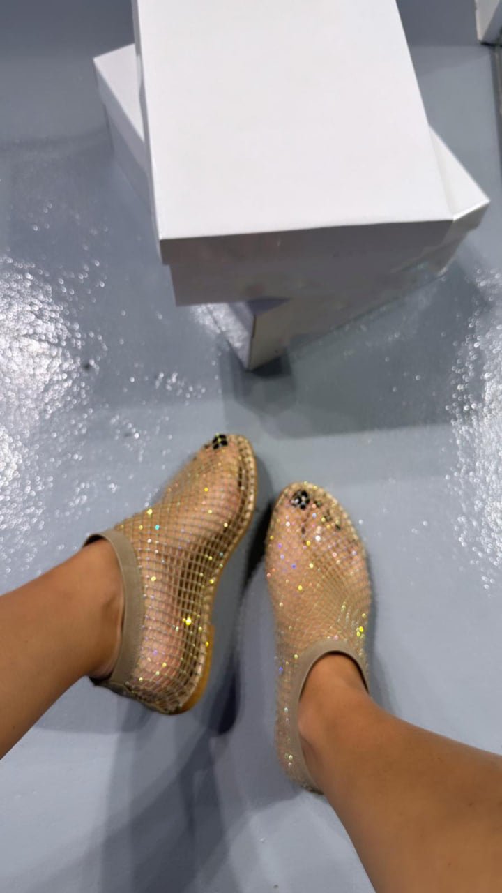 Gisela™ / Glänzende Stilvolle Ballerinas - Sopheria