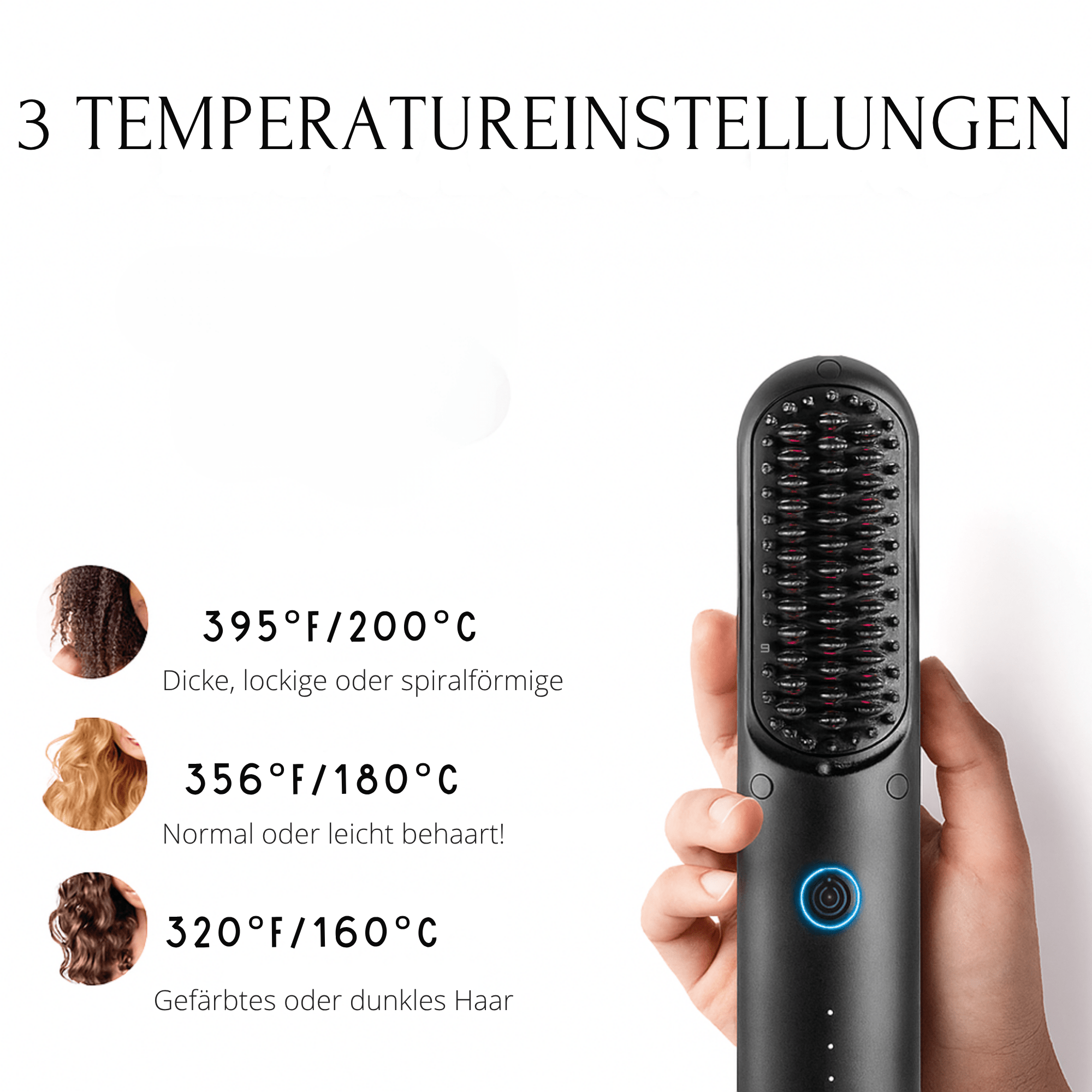 GlamGlätt™ / Bändigen Sie Ihre widerspenstigen Haare. In Sekundenschnelle - Sopheria