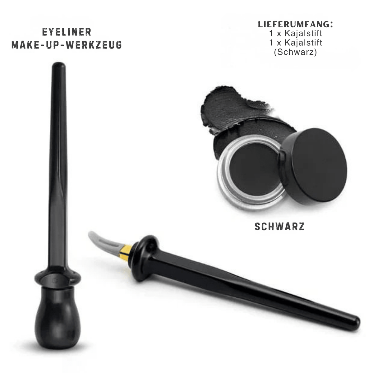 GlamGlide™ / Silikon-Eyelinerpinsel - Sopheria