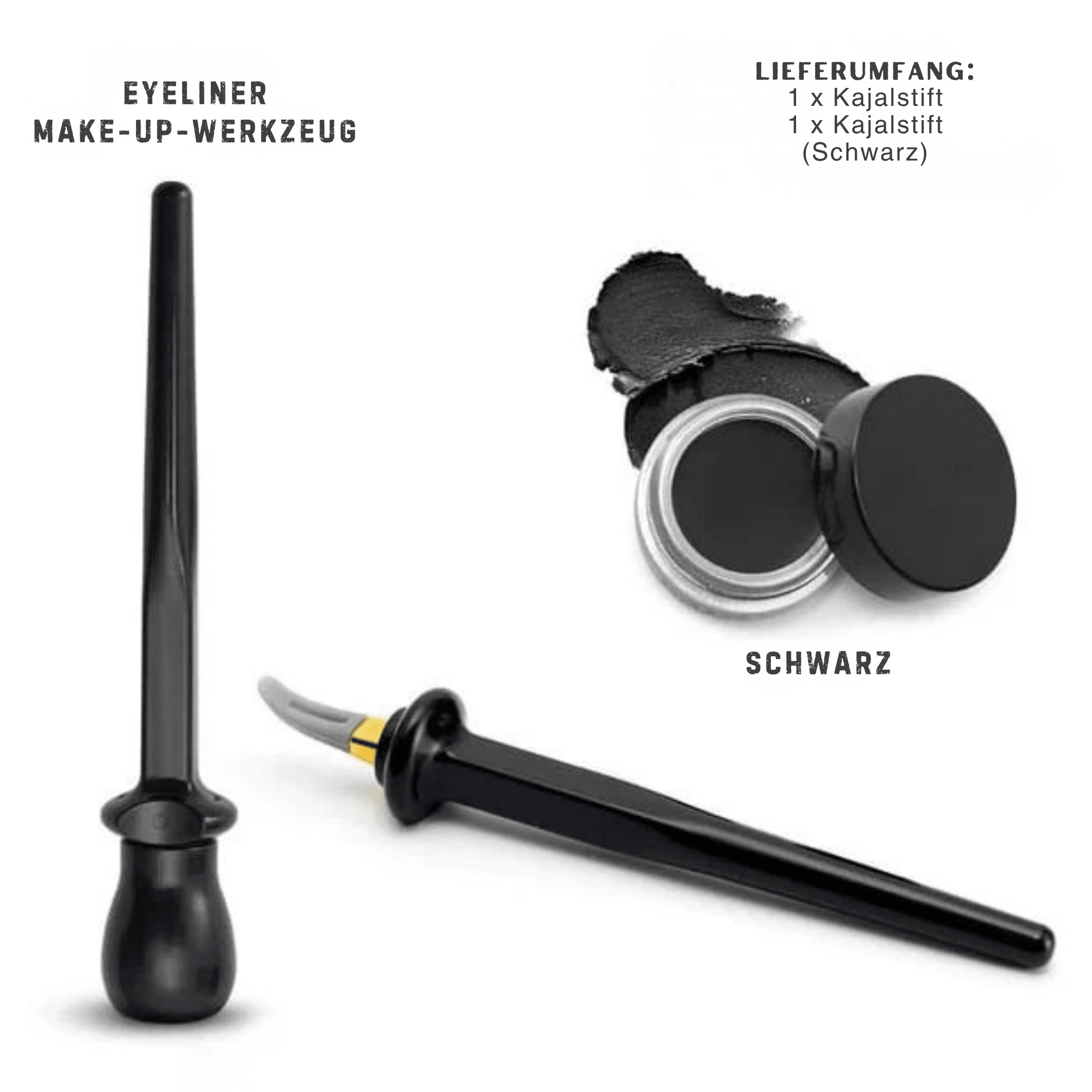 GlamGlide™ / Silikon-Eyelinerpinsel - Sopheria