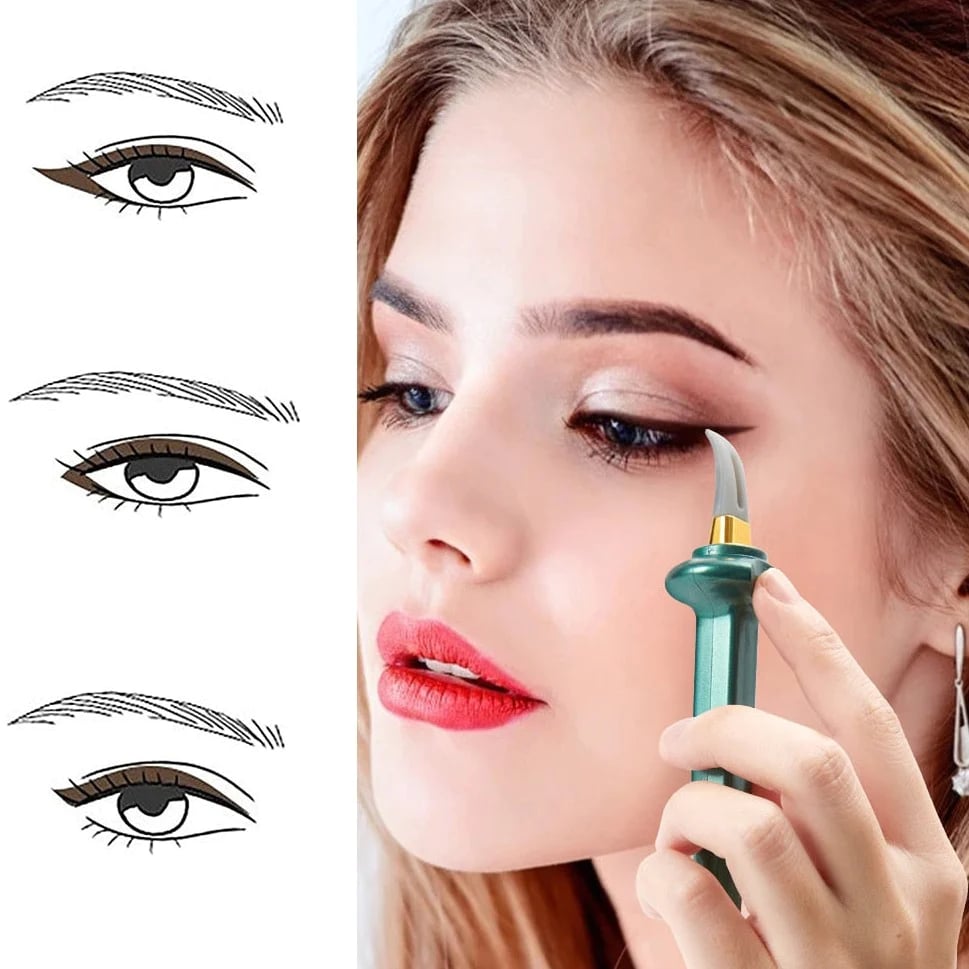 GlamGlide™ / Silikon-Eyelinerpinsel - Sopheria