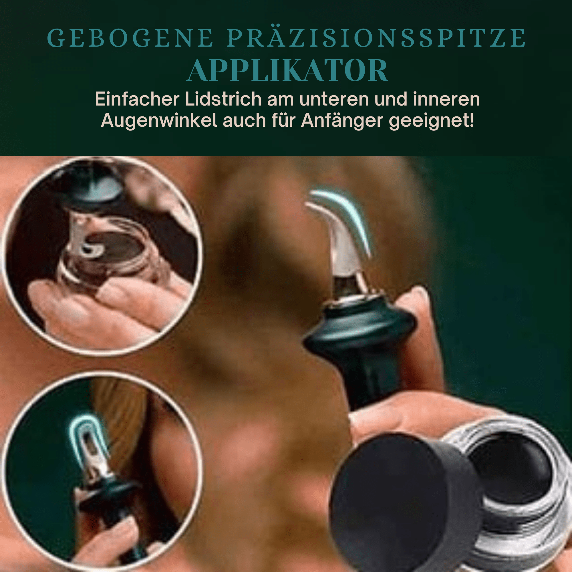 GlamGlide™ / Silikon-Eyelinerpinsel - Sopheria