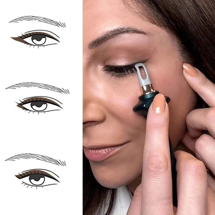 GlamGlide™ / Silikon-Eyelinerpinsel - Sopheria
