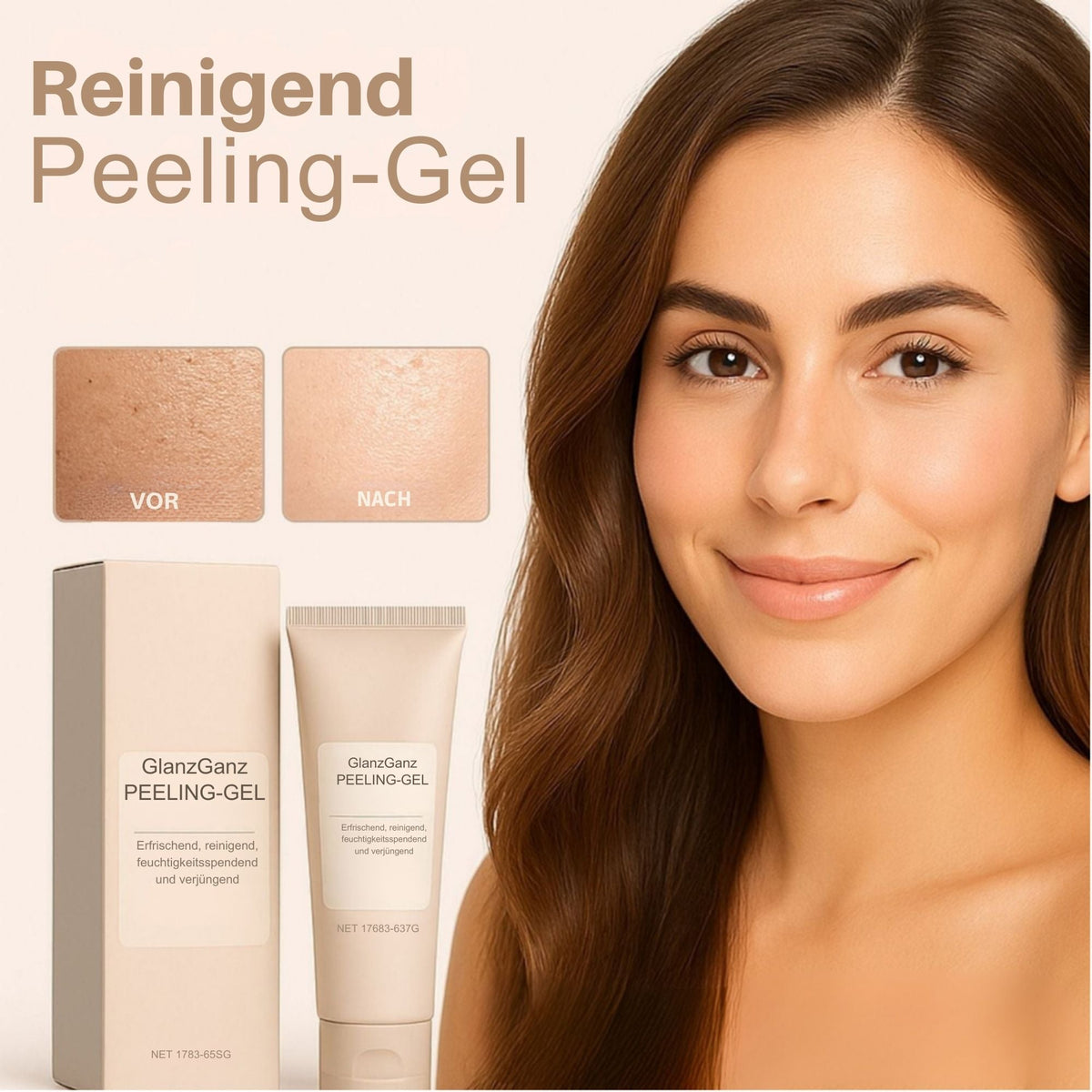 GlanzGanz™ / Enthülle Seidig Glatte, Strahlende Haut! (1+1 GRATIS) - Sopheria