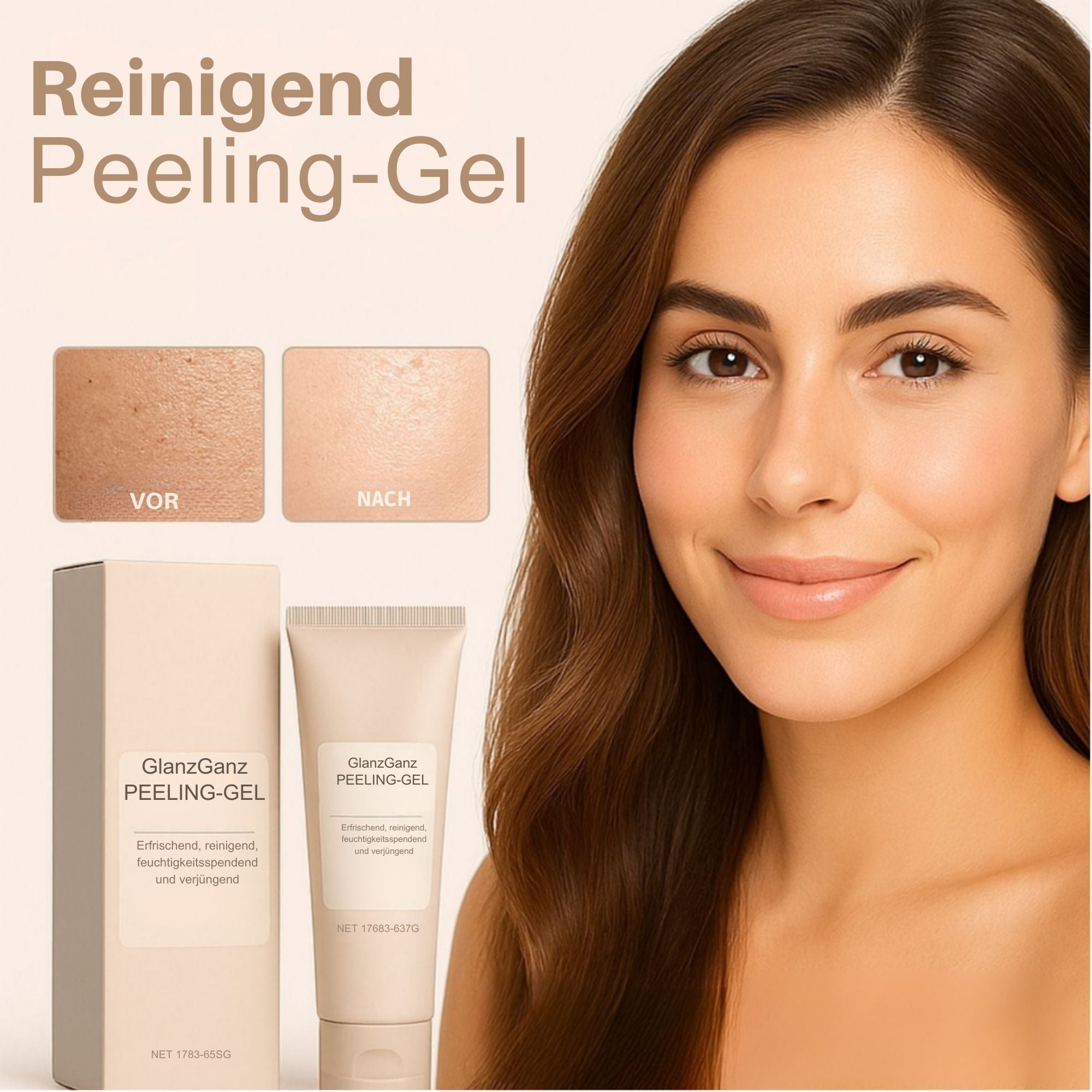 GlanzGanz™ / Enthülle Seidig Glatte, Strahlende Haut! (1+1 GRATIS) - Sopheria