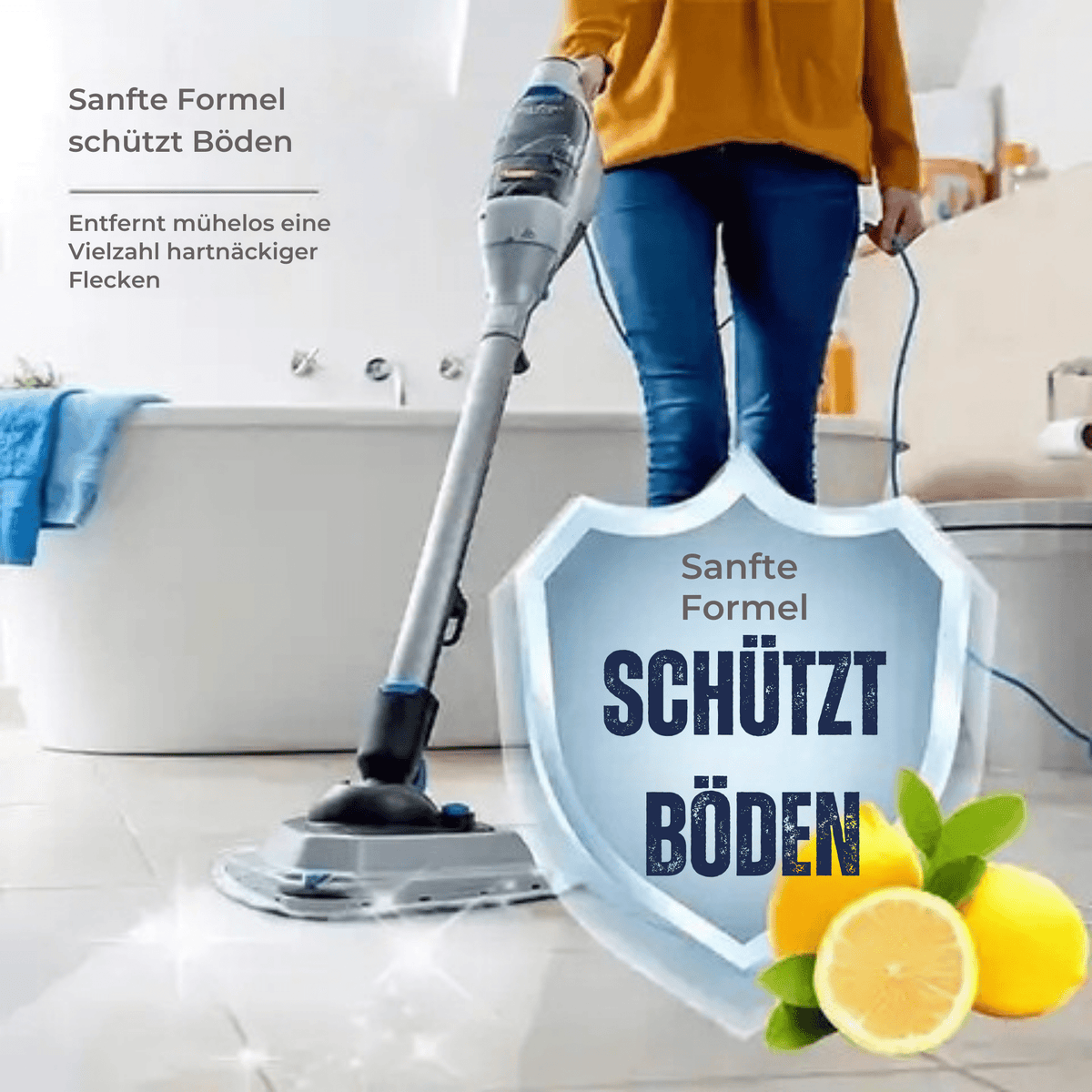 GlanzSchutz™ / Ultimativer Bodenreiniger zur Fleckenbekämpfung - Sopheria
