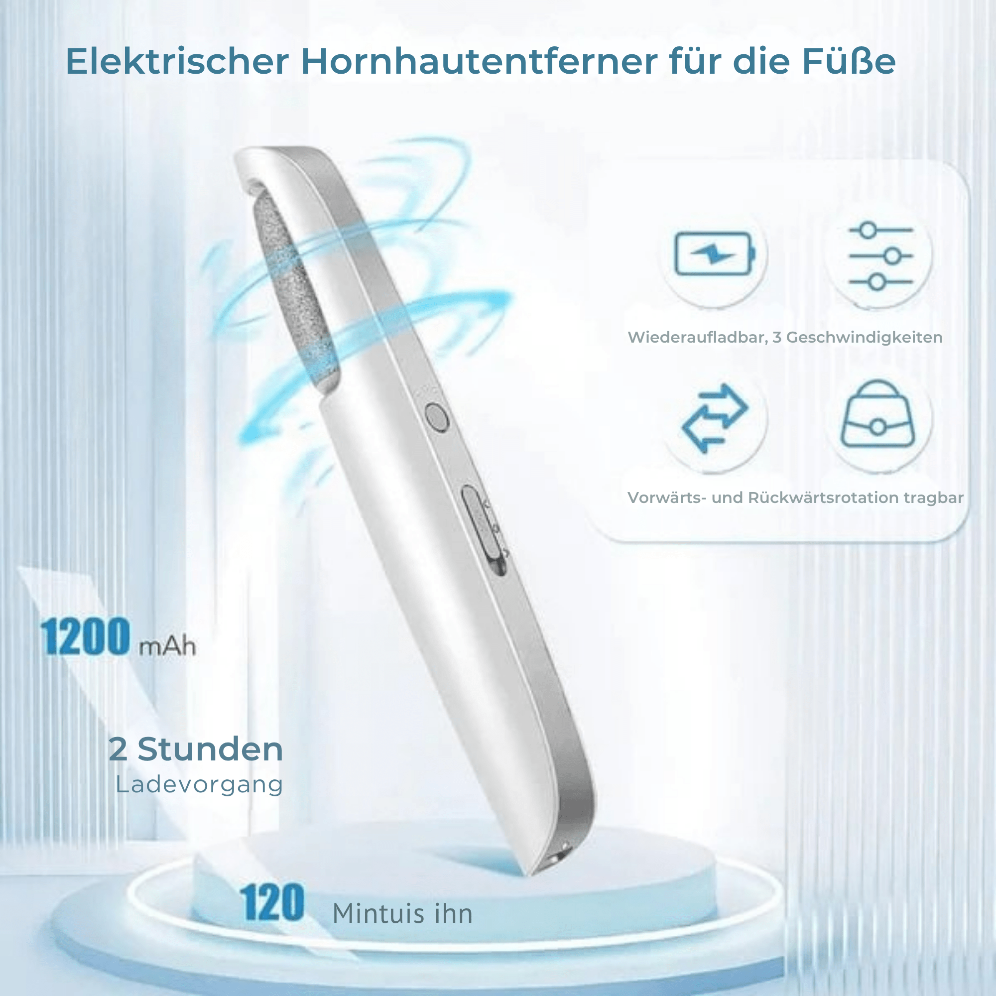 GlattGeh™ / Elektrischer Hornhautentferner - Sopheria