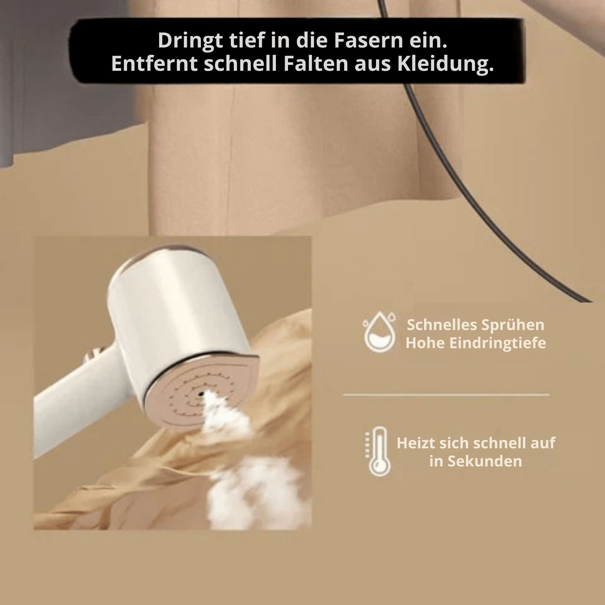 GlattGo™ / Schnelles und präzises Bügeln, auch auf engstem Raum! - Sopheria