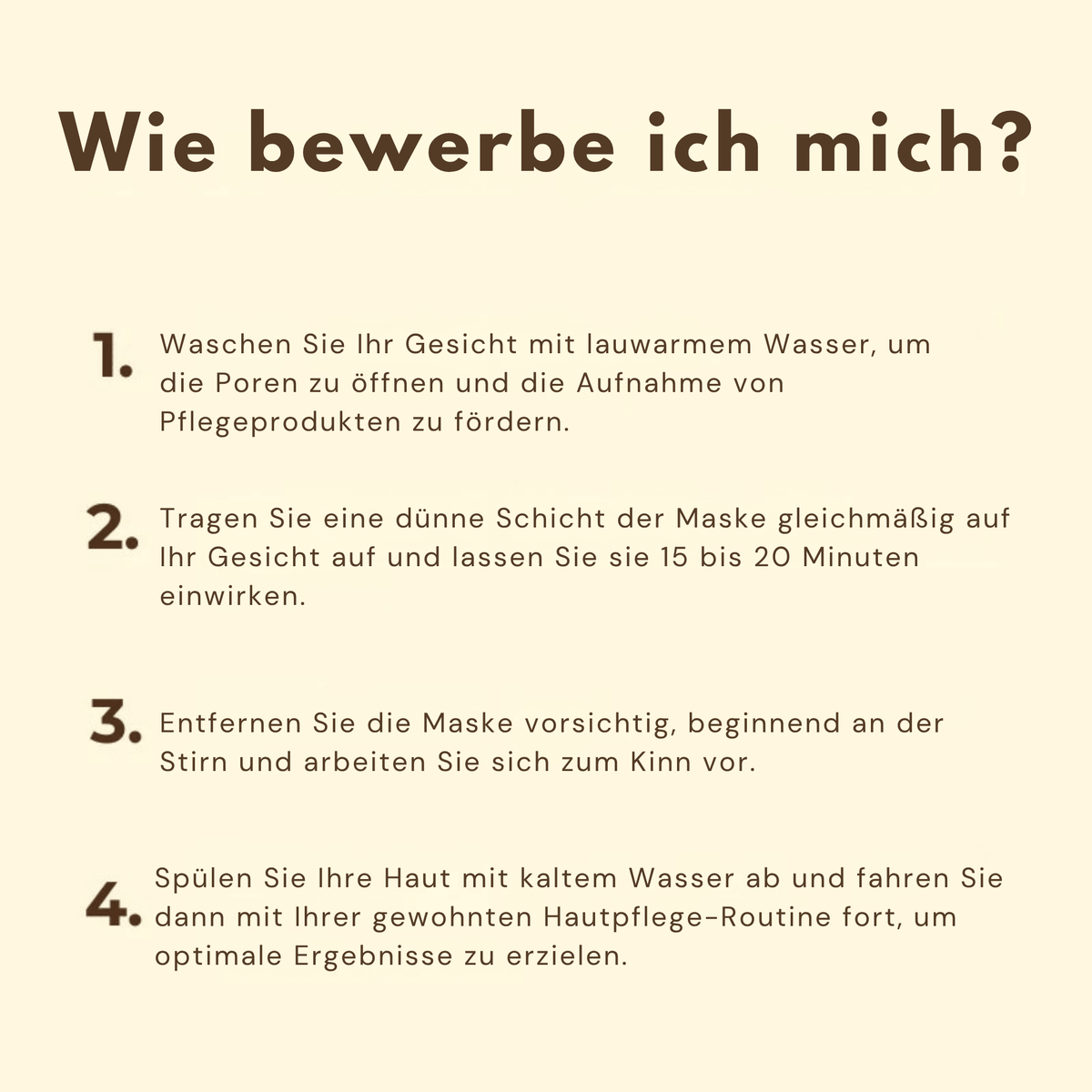 GlowGöttin™ / Schwarztee-Maske - Sopheria