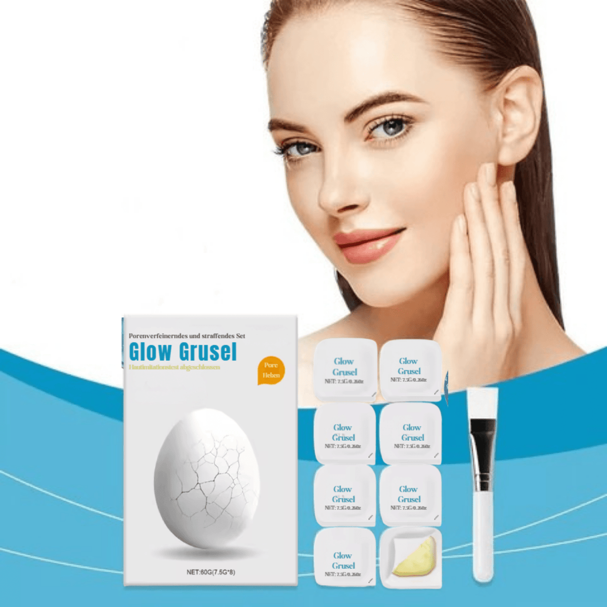 GlowGrusel™ / Feuchtigkeitsspendende Gesichtsmaske zur Hautregeneration - Sopheria