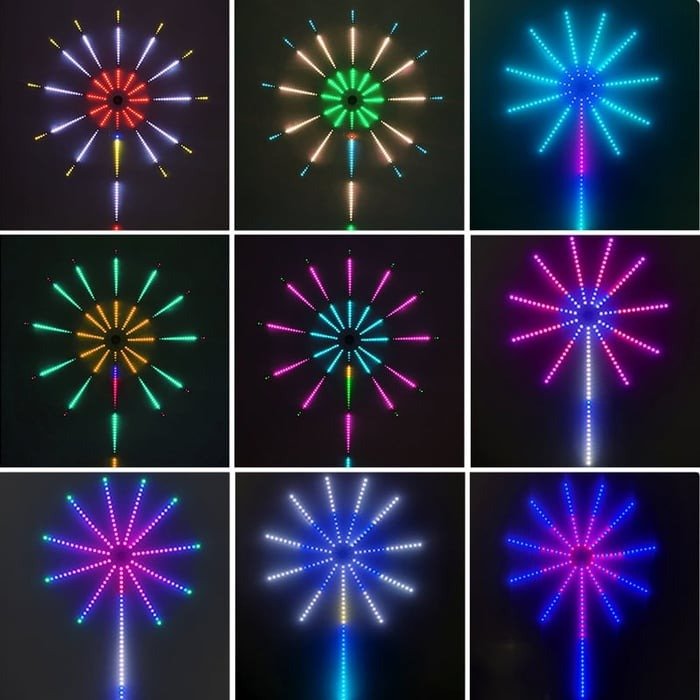 Glowtique - Feuerwerk LED Lichter - Sopheria