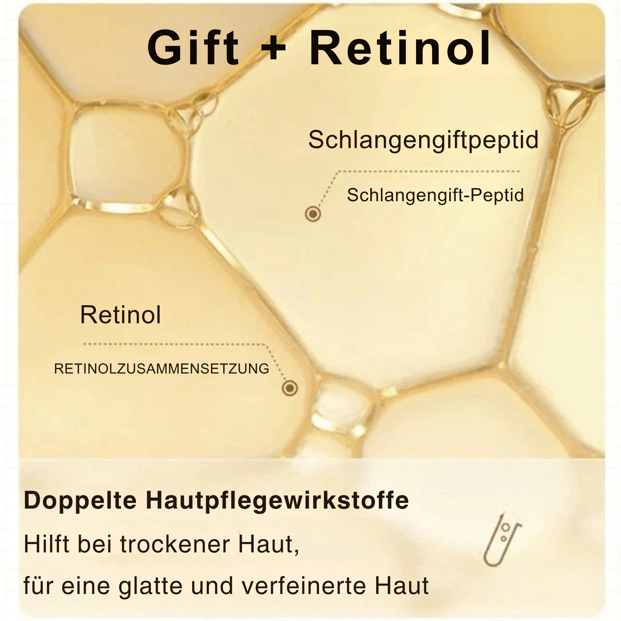 GoldGlätte™ / Glätten Sie Falten Und Straffen Sie Die Haut, Während Sie Schlafen - Sopheria