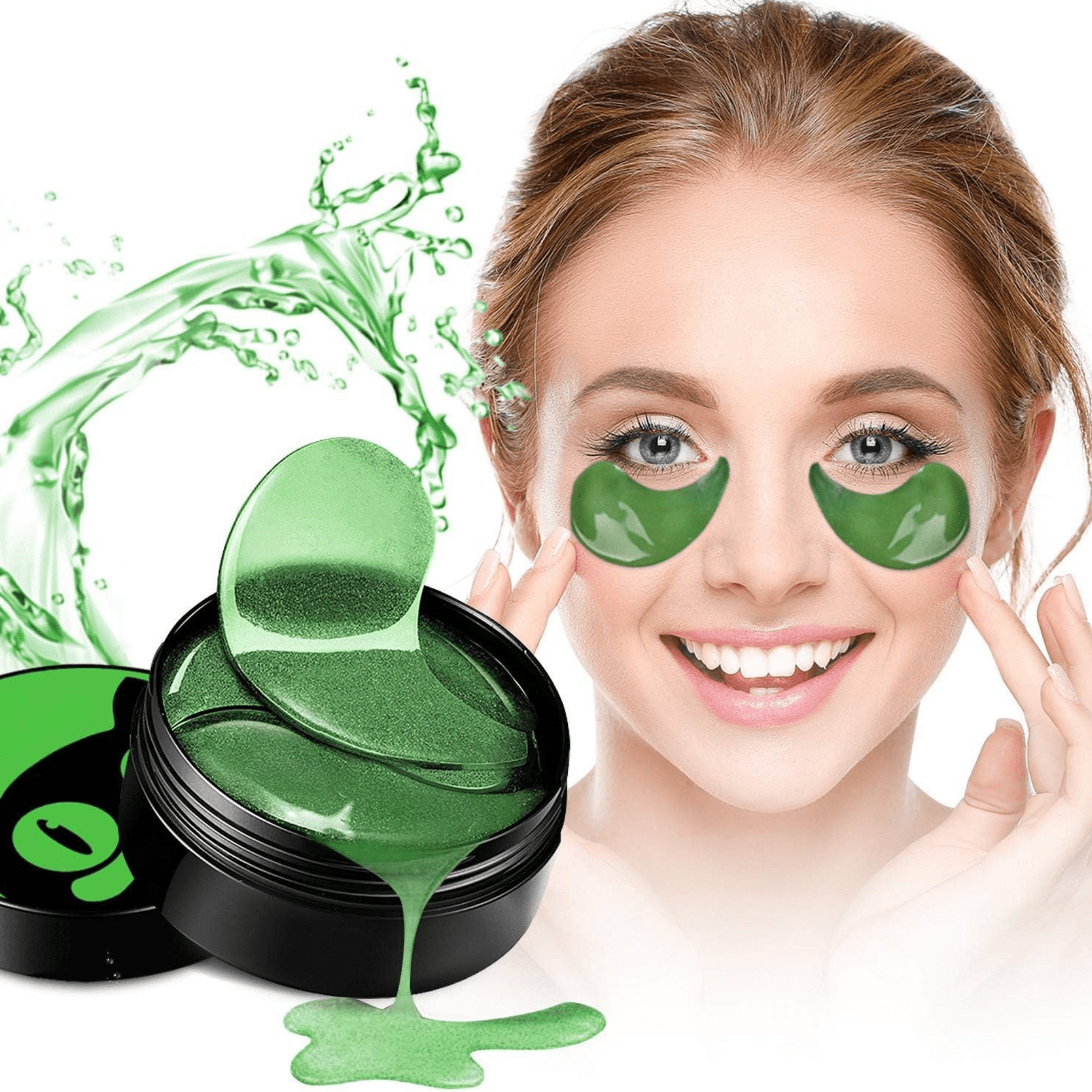 Grüne Algen™ / Straffende Augenpads – 60 Stück - Sopheria