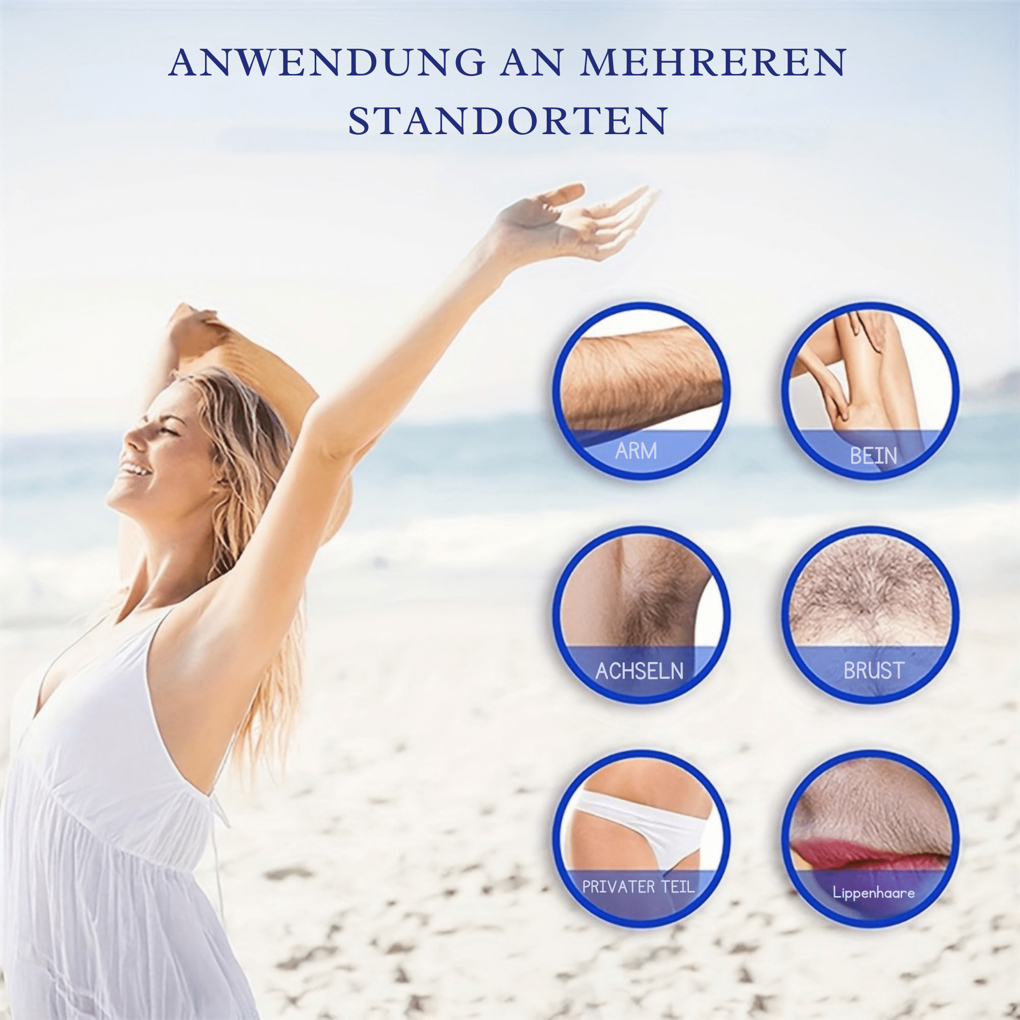 HaarHalt™ / Creme Für Schnelle Haarentfernung - Sopheria