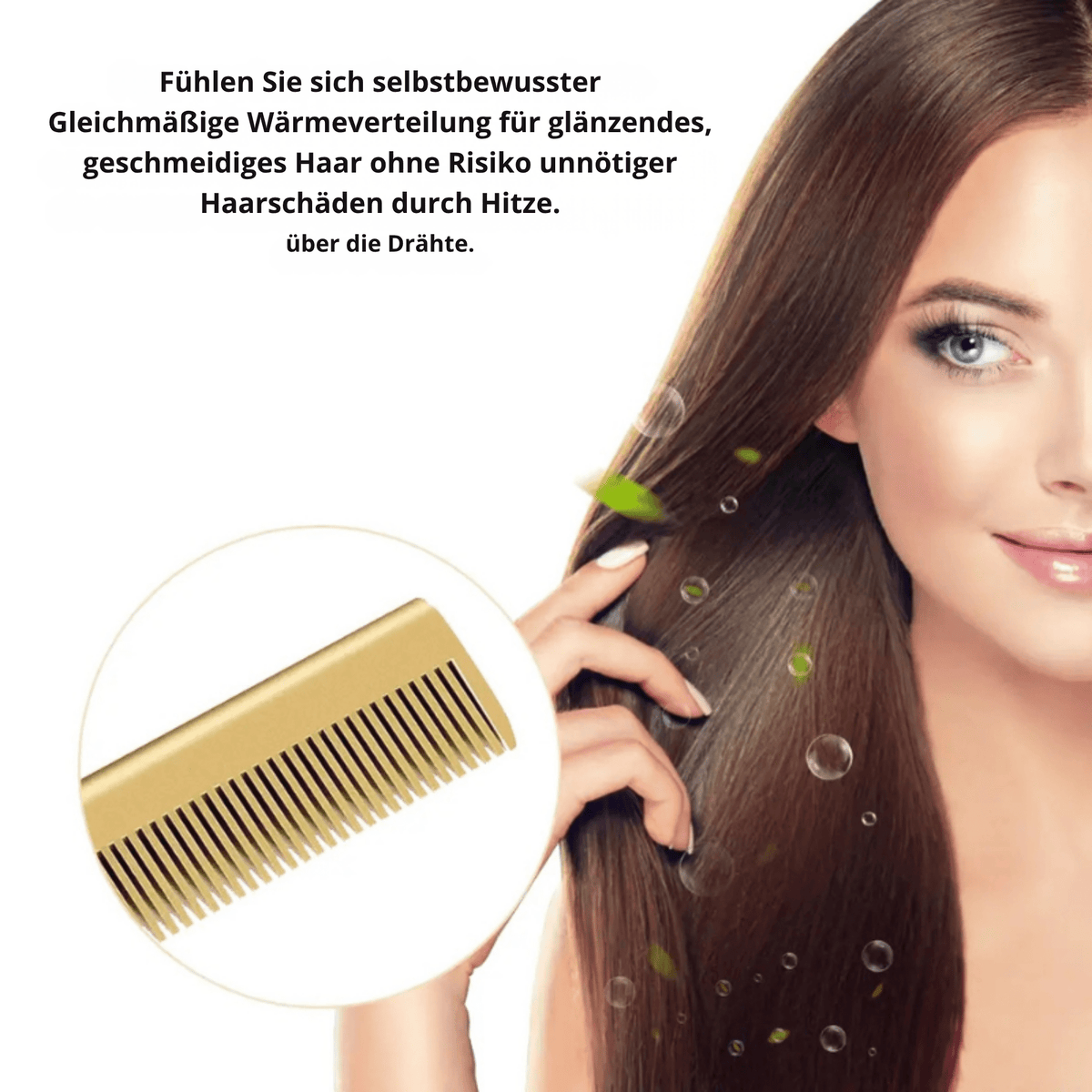 HaarHimmel™ / Elektrischer Glättungskamm aus Titan - Sopheria