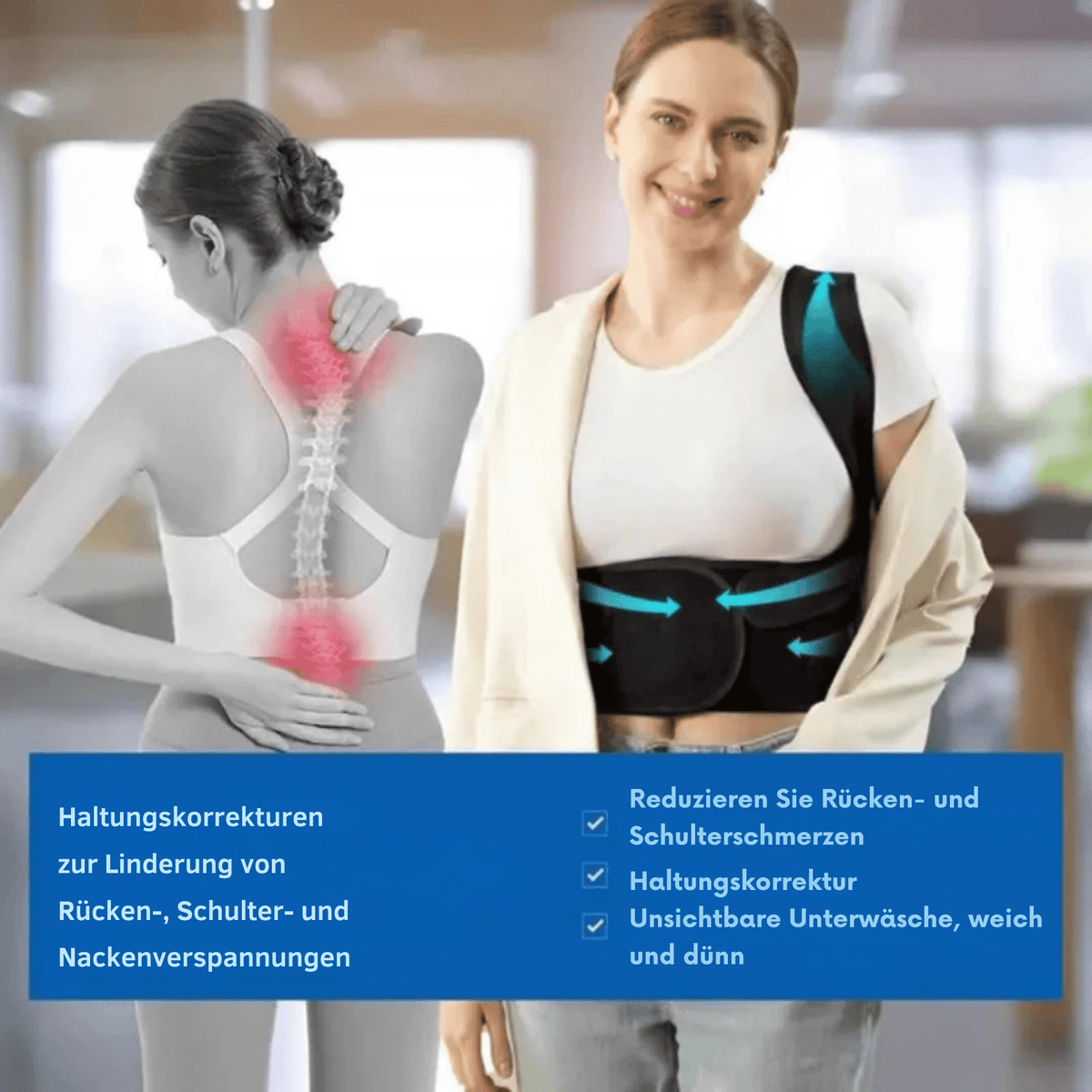 HaltungsHilfe™ / Steh Aufrechter Und Fühl Dich Stärker - Sopheria