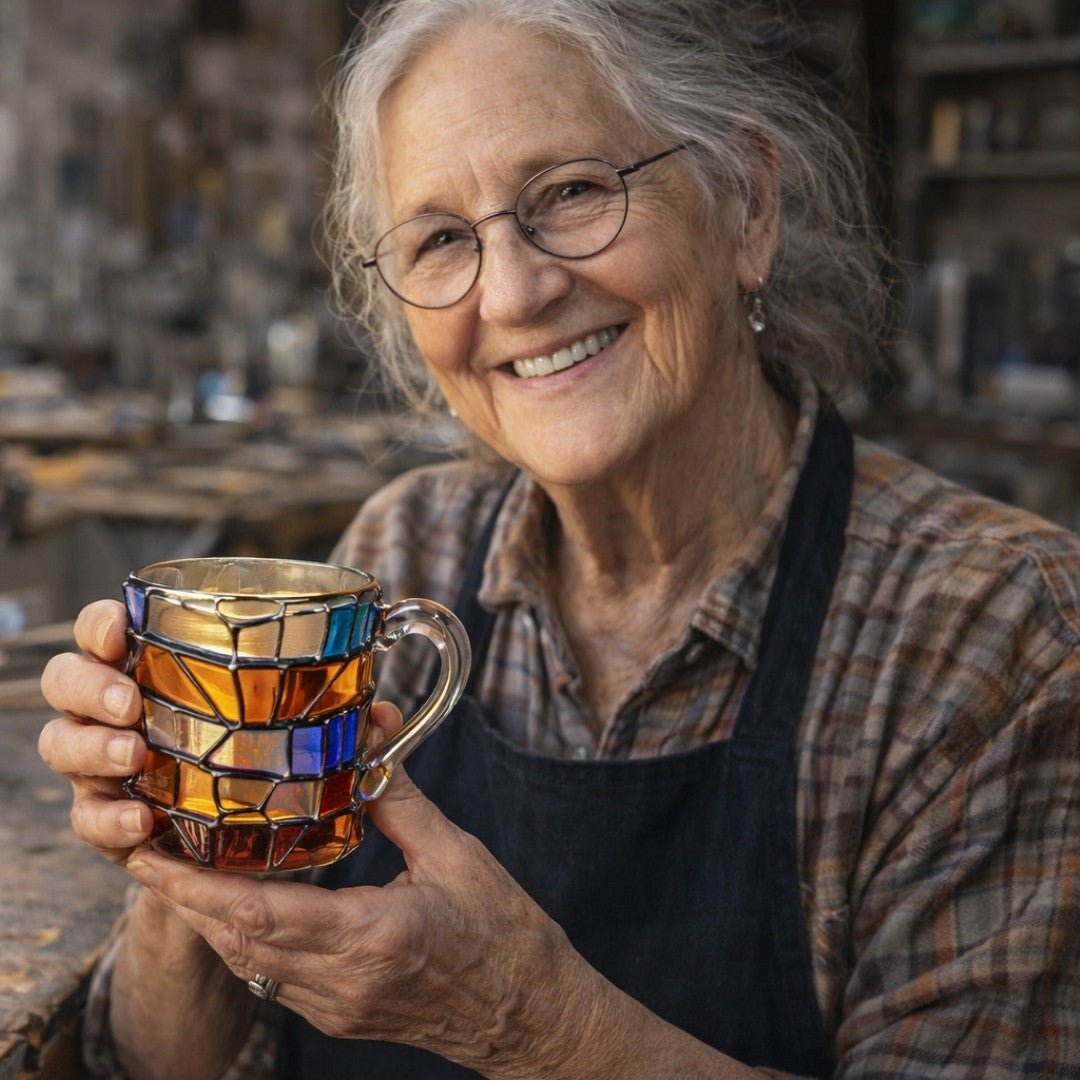 Handgemachte 3D Leseglück-Tasse - das Original - Sopheria