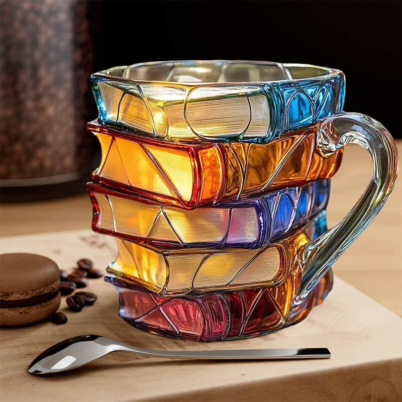 Handgemachte 3D Leseglück-Tasse - das Original - Sopheria