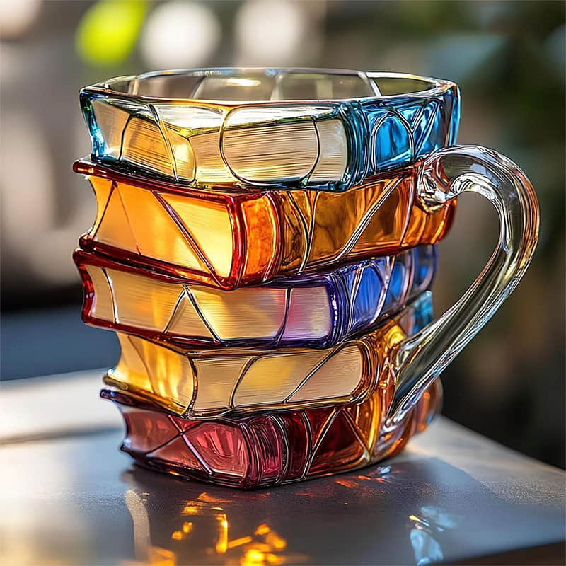 Handgemachte 3D Leseglück-Tasse - das Original - Sopheria